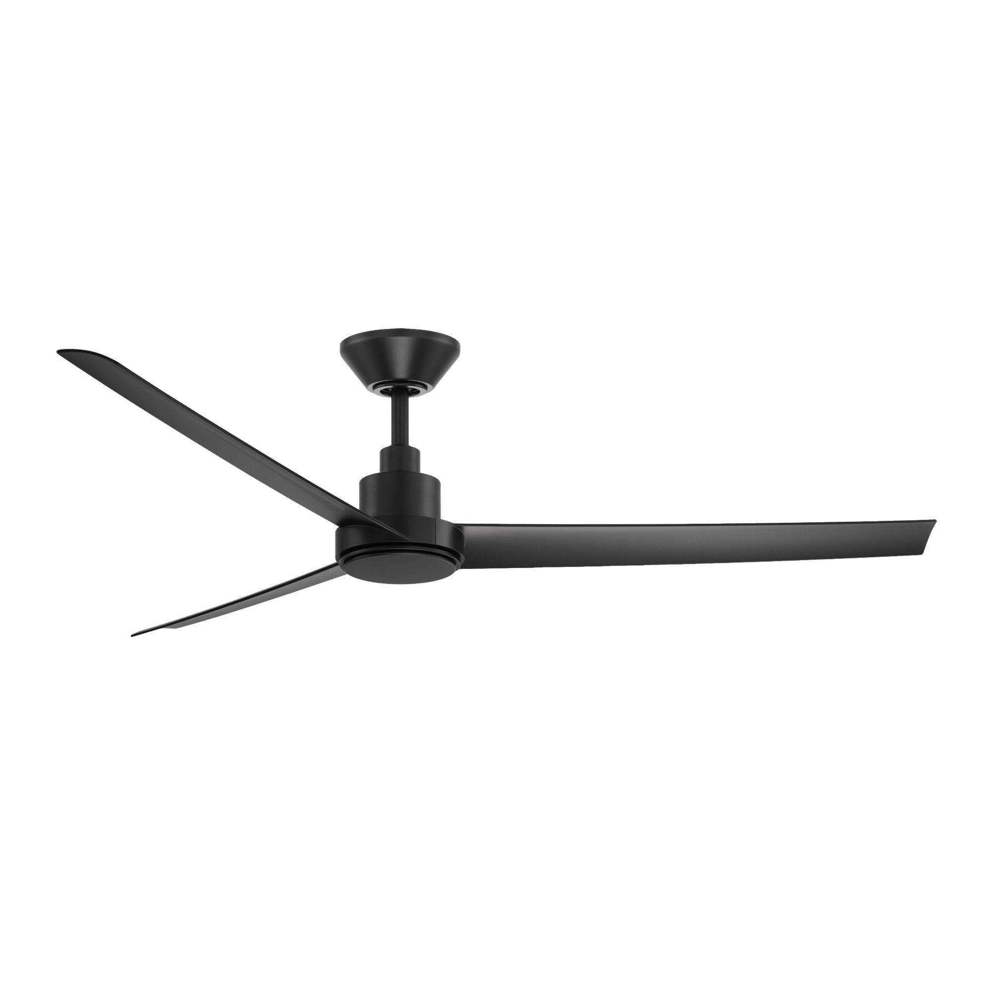 Bolo 62" Matte Black Outdoor CCT LED Smart Ceiling Fan
