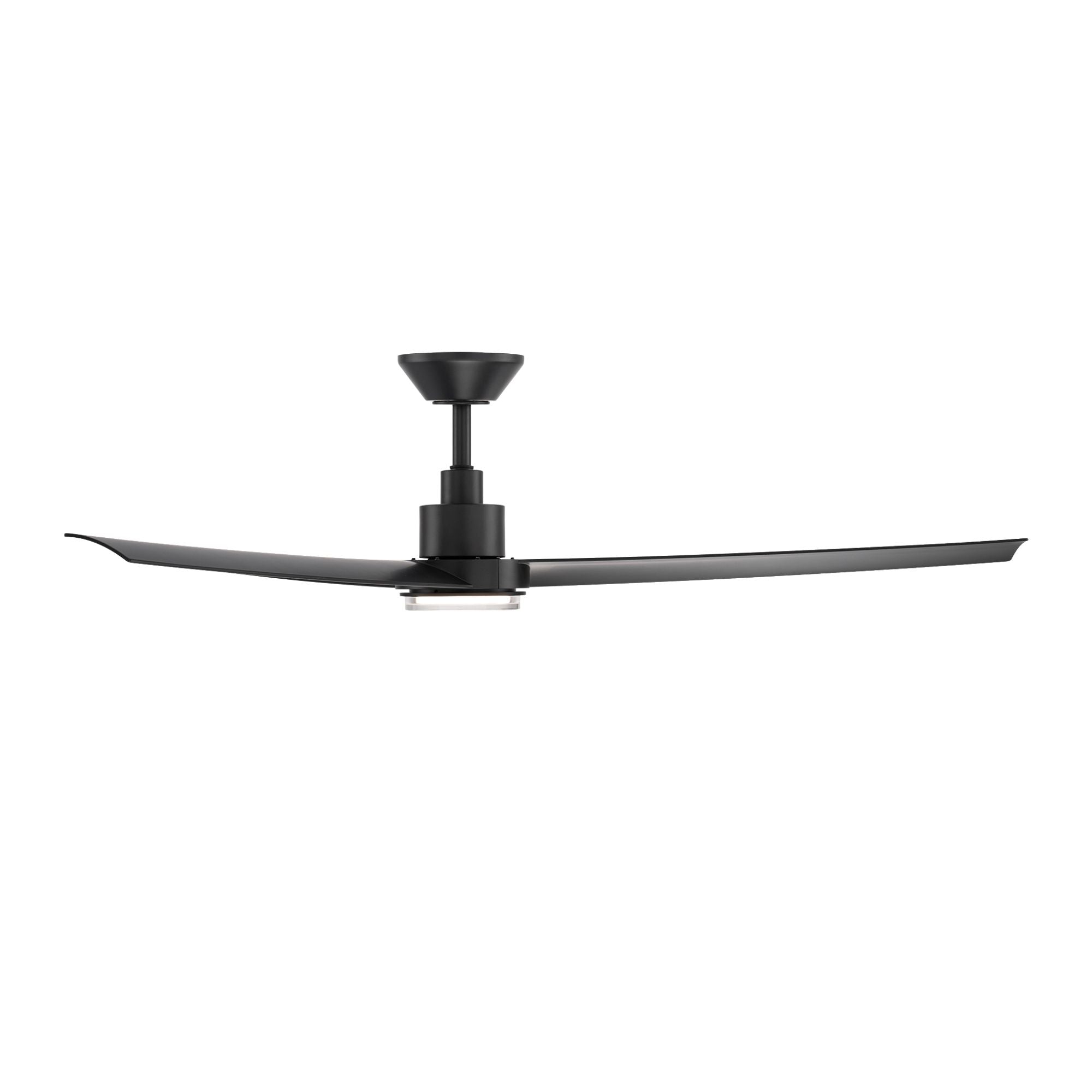 Bolo 62" Matte Black Outdoor CCT LED Smart Ceiling Fan