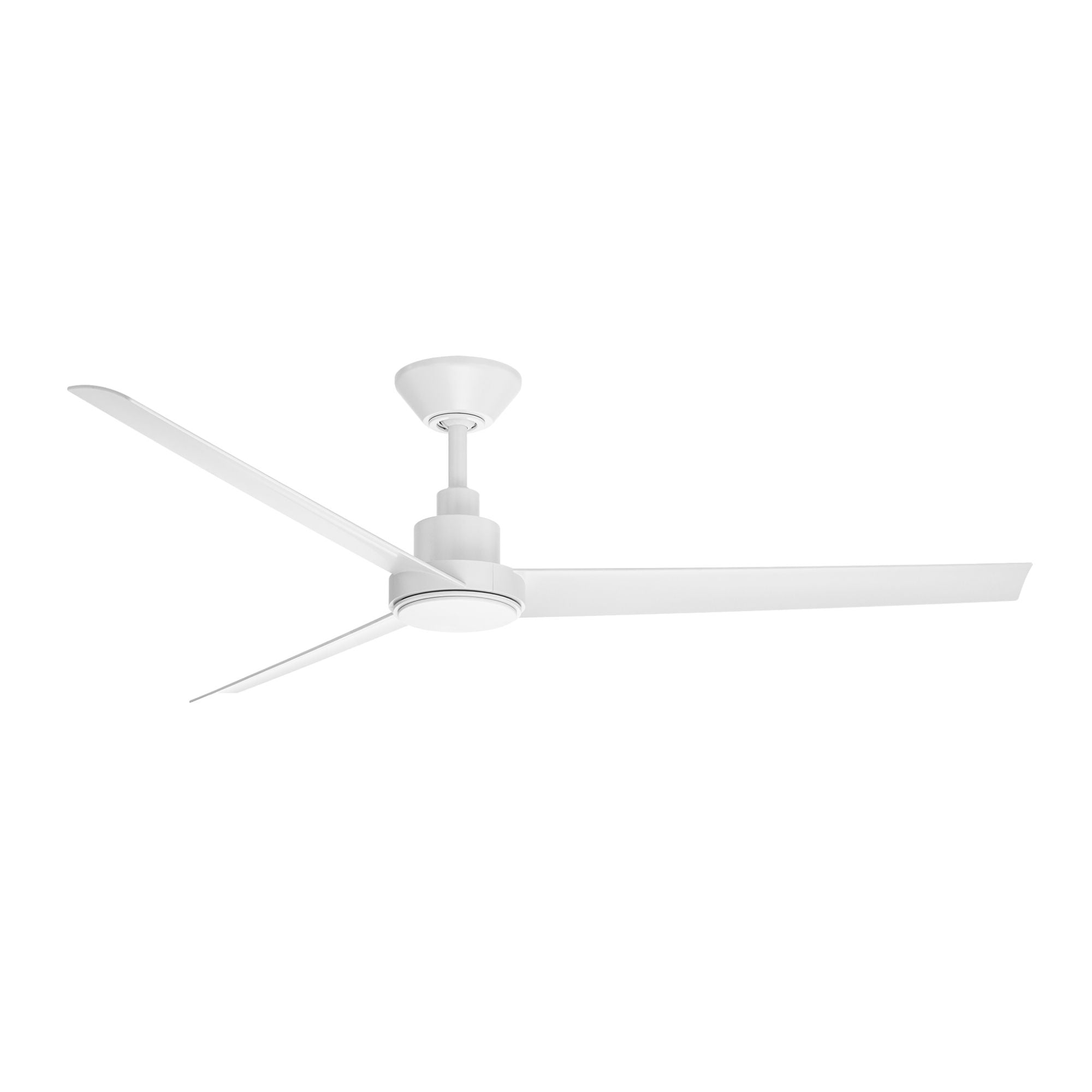 Bolo 62" Matte White Outdoor CCT LED Smart Ceiling Fan