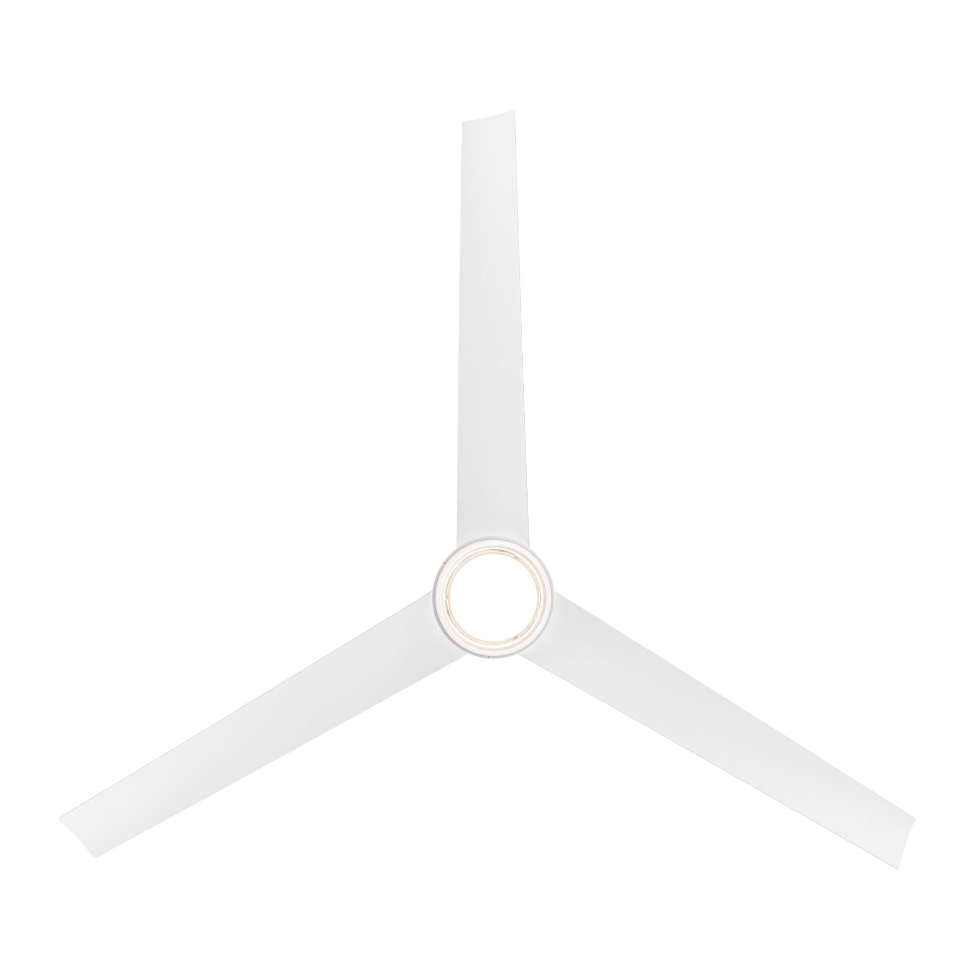 Bolo 62" Matte White Outdoor CCT LED Smart Ceiling Fan