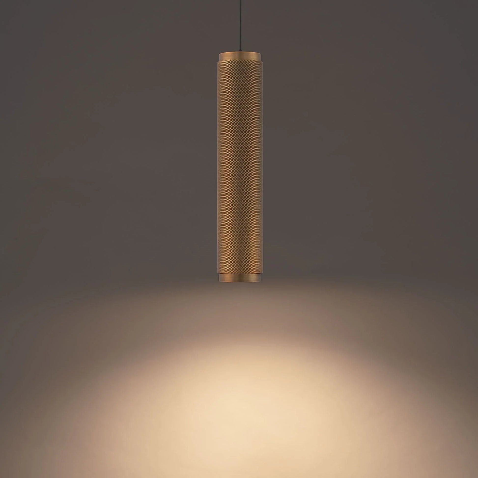 Modern Forms - Burning Man 14" LED Pendant, Aged Brass Finish | Bees Lighting