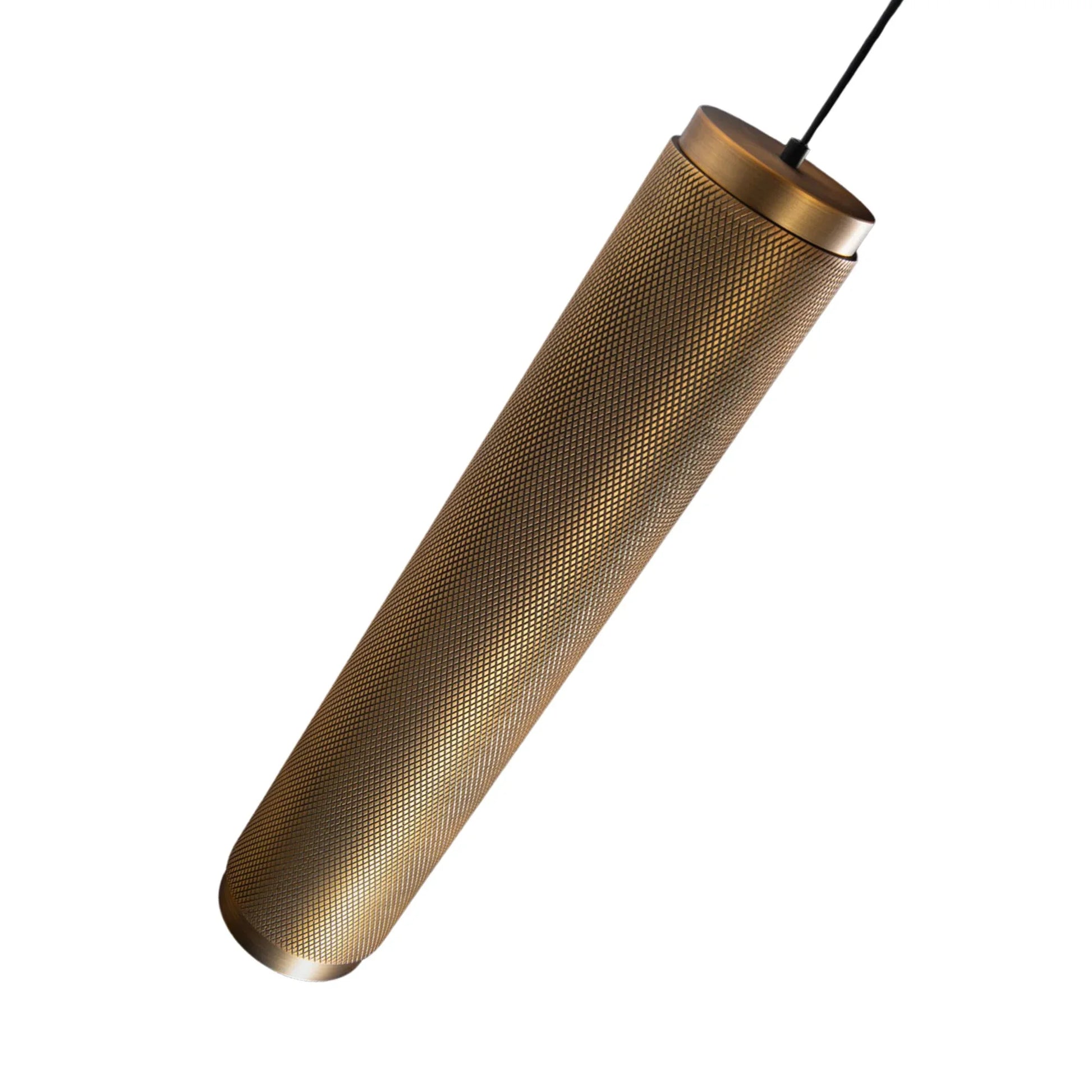 Modern Forms - Burning Man 14" LED Pendant, Aged Brass Finish | Bees Lighting