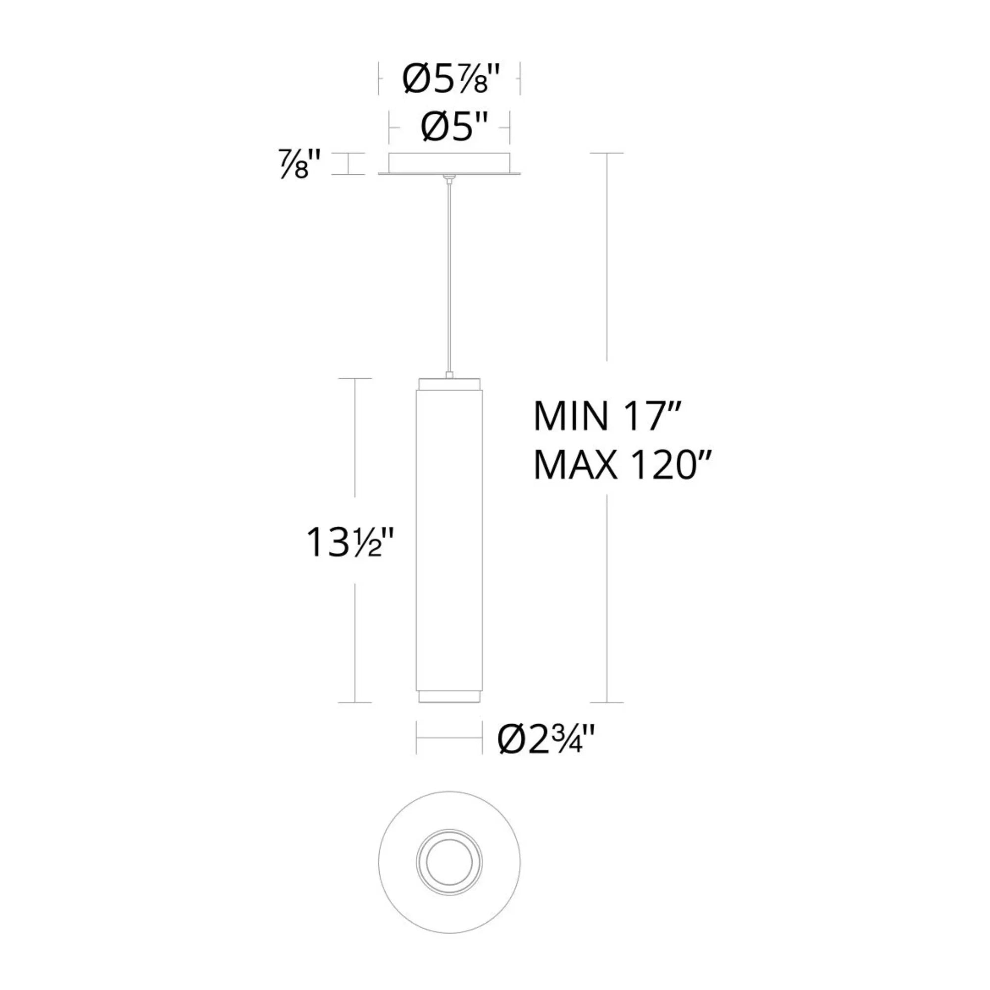 Modern Forms - Burning Man 14" LED Pendant, Aged Brass Finish | Bees Lighting