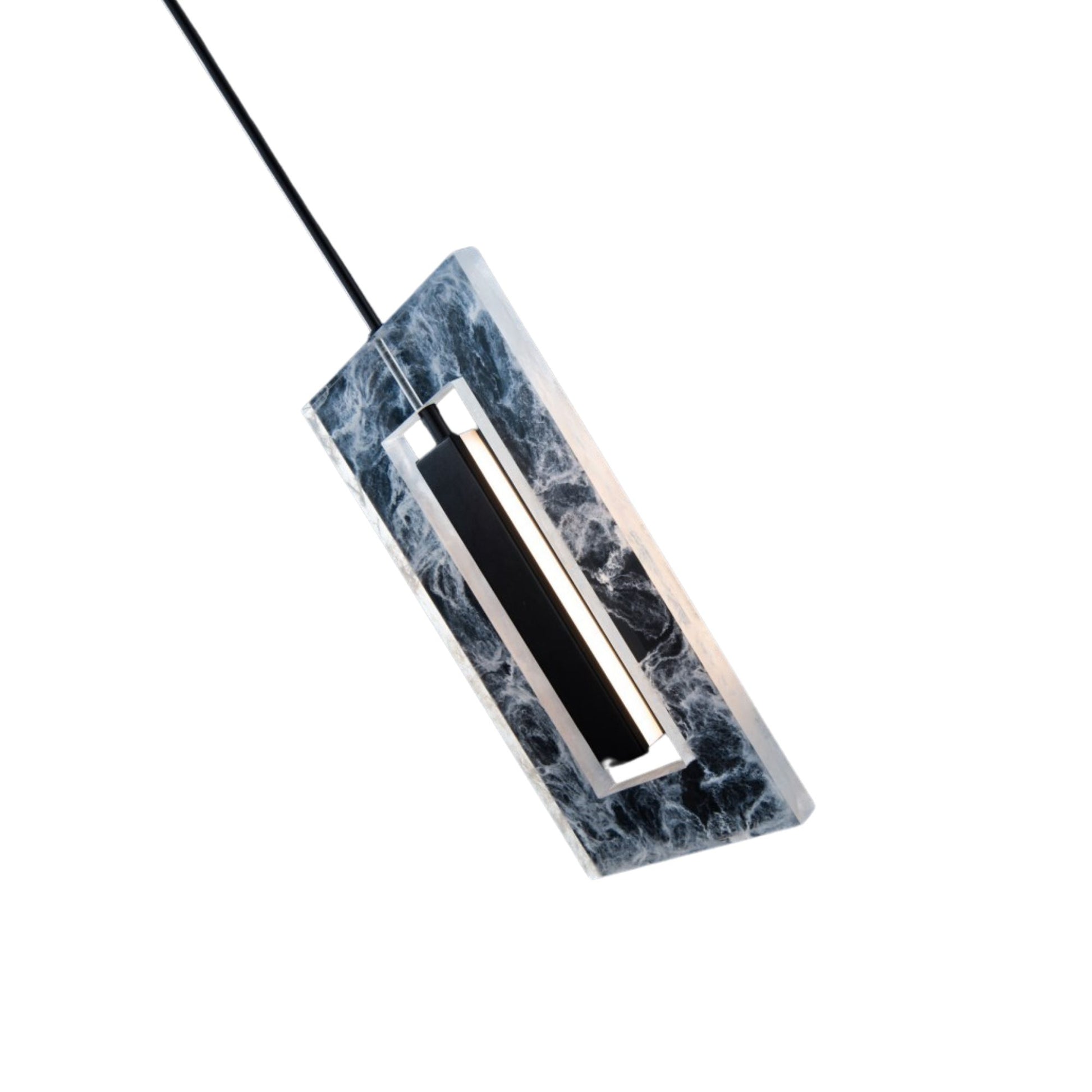 Cambria 16" LED Pendant, Black Finish - Bees Lighting