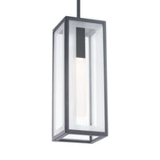 Cambridge 16" LED Outdoor Pendant, Black Finish - Bees Lighting