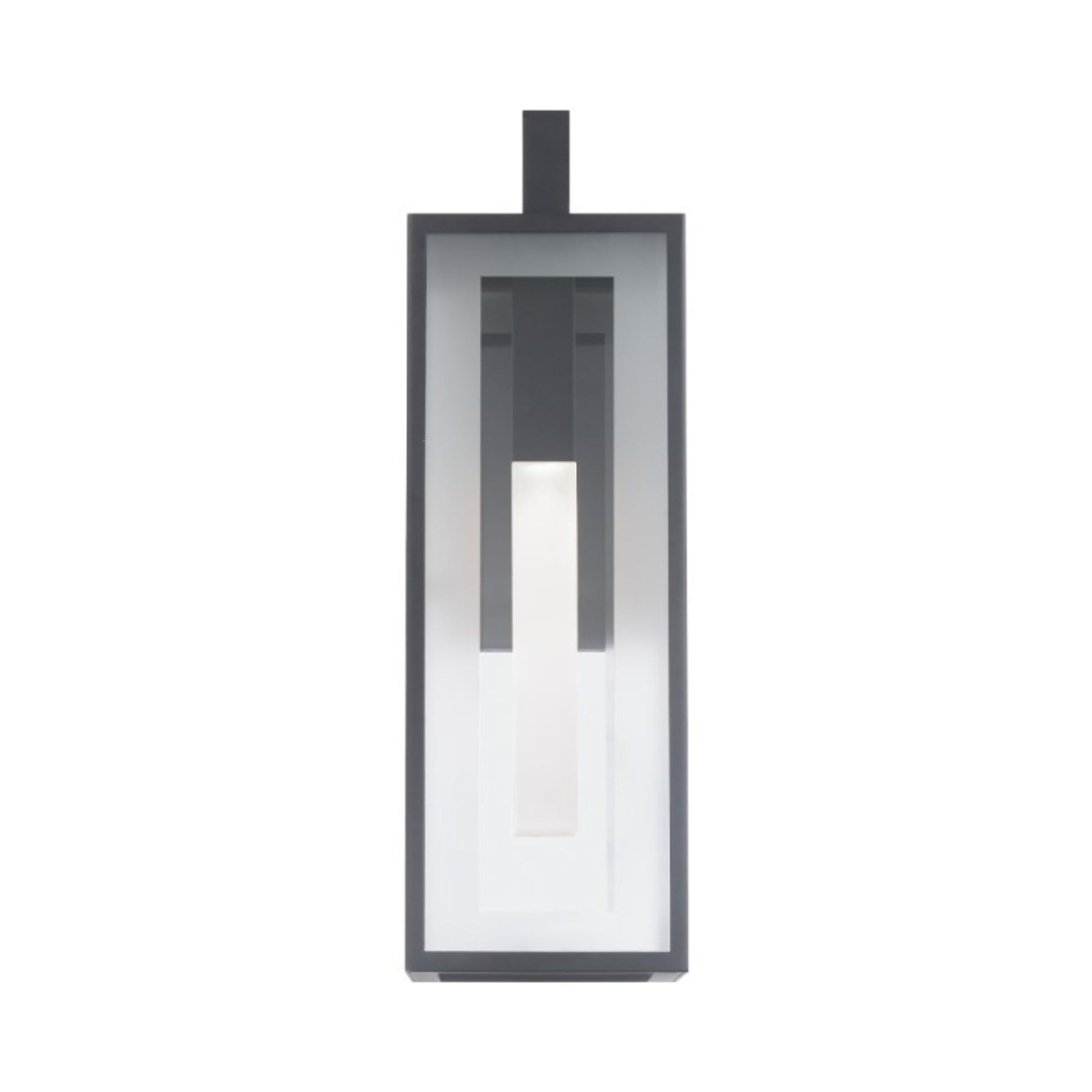 Cambridge 18" LED Outdoor Wall Sconce, Black Finish - Bees Lighting