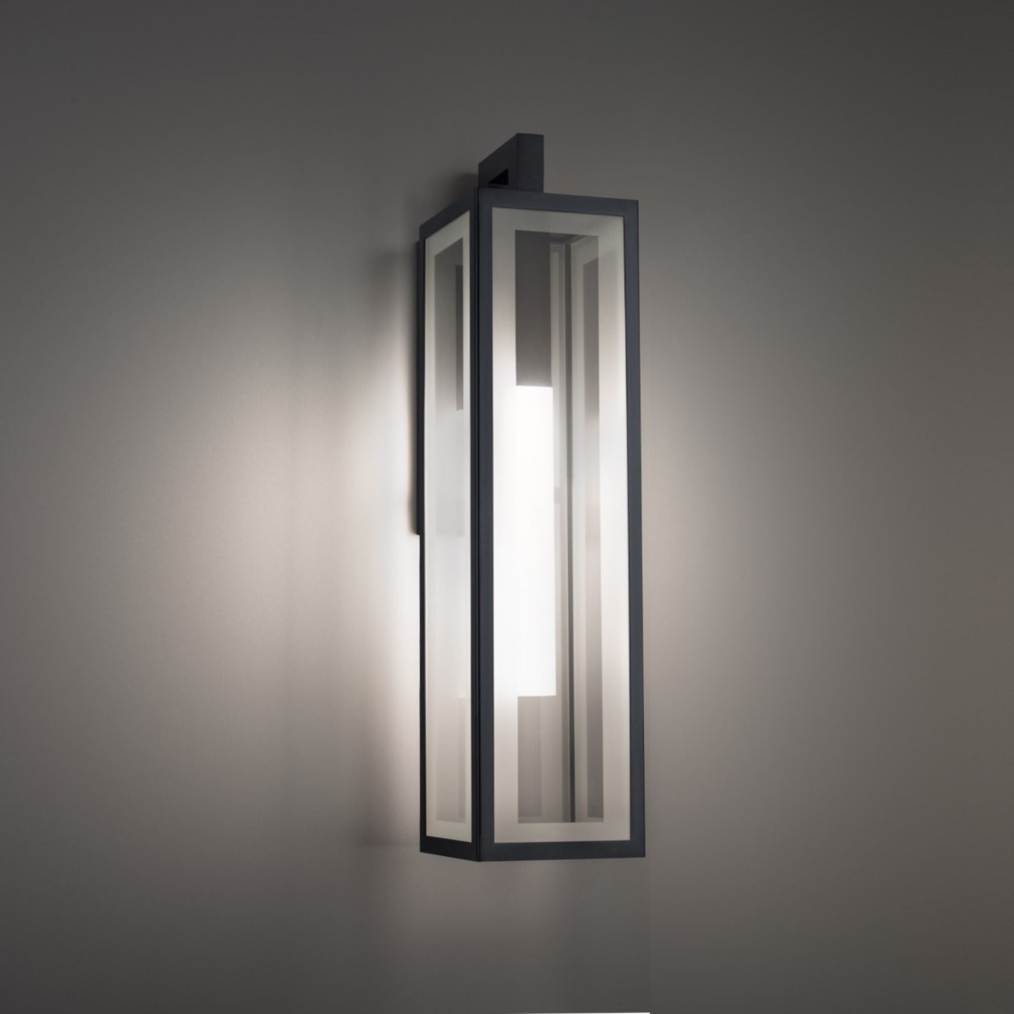 Cambridge 25" LED Outdoor Wall Sconce, Black Finish - Bees Lighting