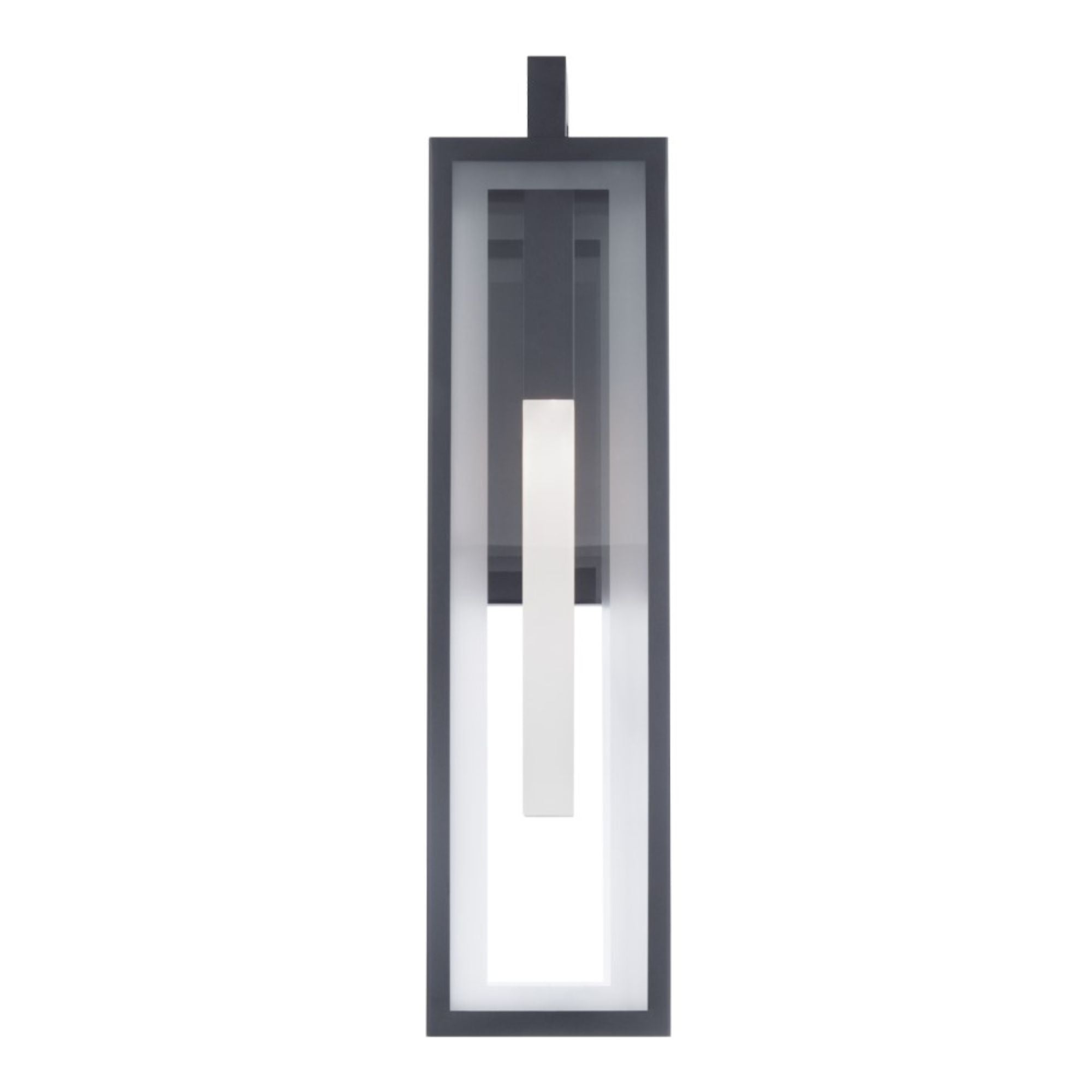 Cambridge 25" LED Outdoor Wall Sconce, Black Finish - Bees Lighting