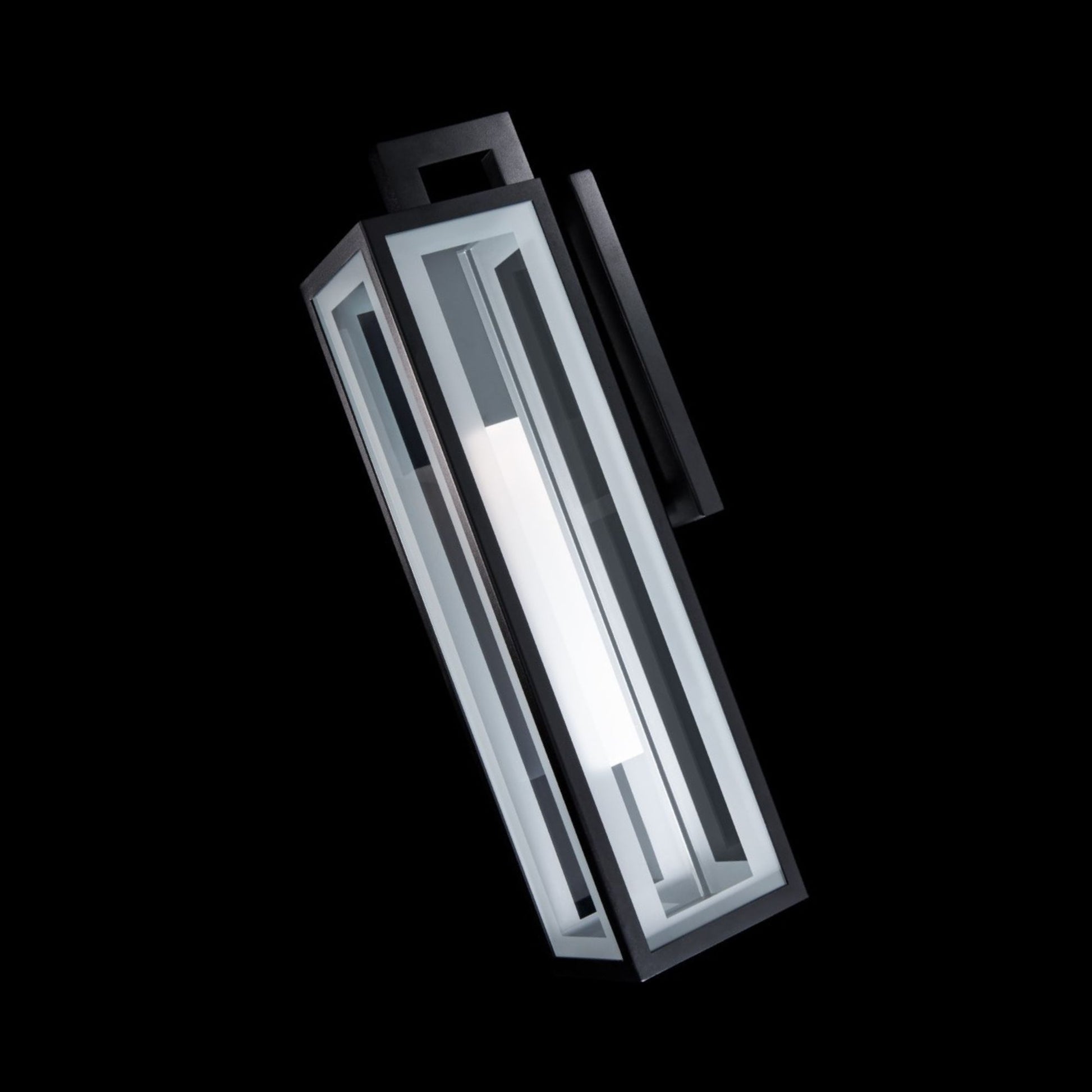 Cambridge 25" LED Outdoor Wall Sconce, Black Finish - Bees Lighting