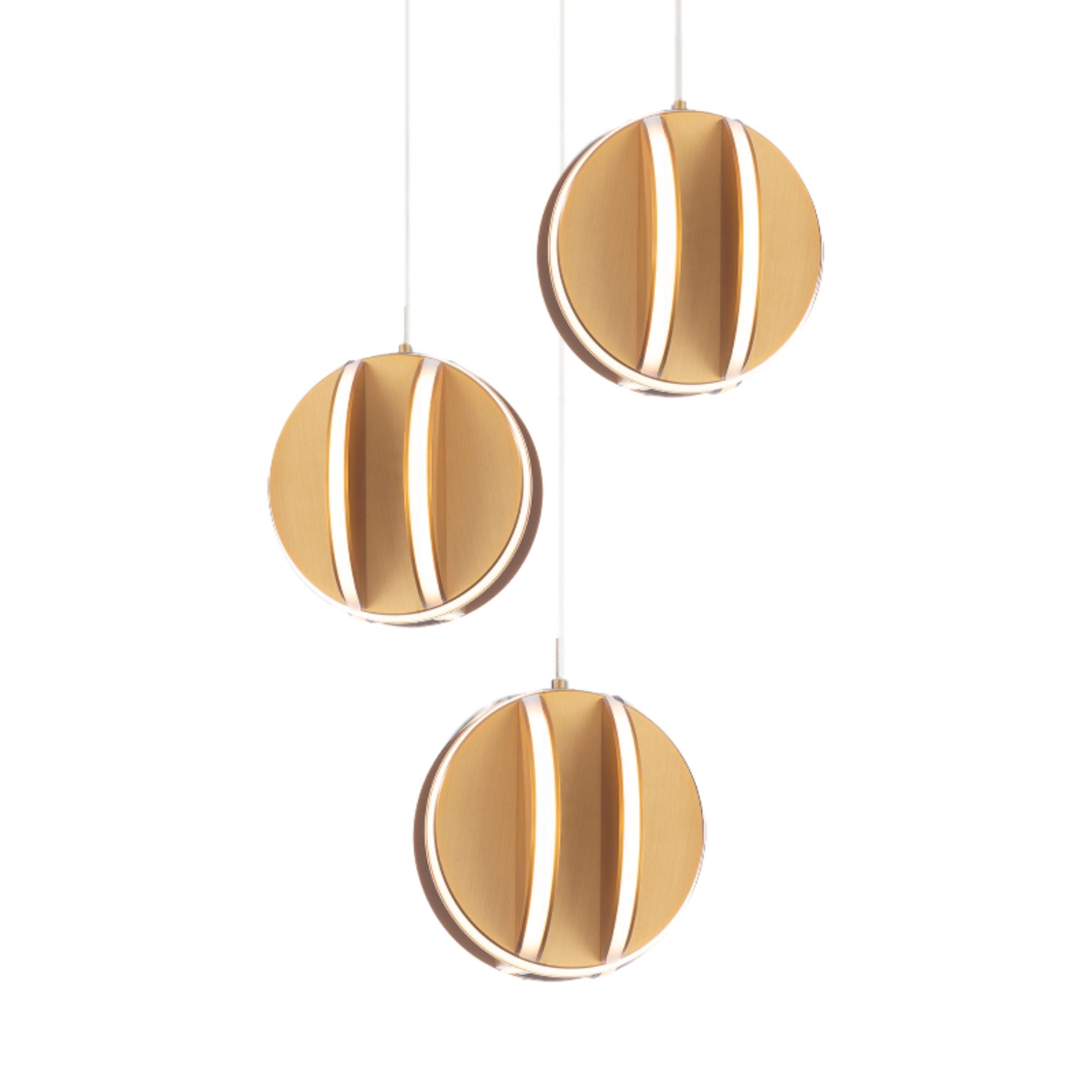 Carillion 12 in. LED Pendant Light - Bees Lighting