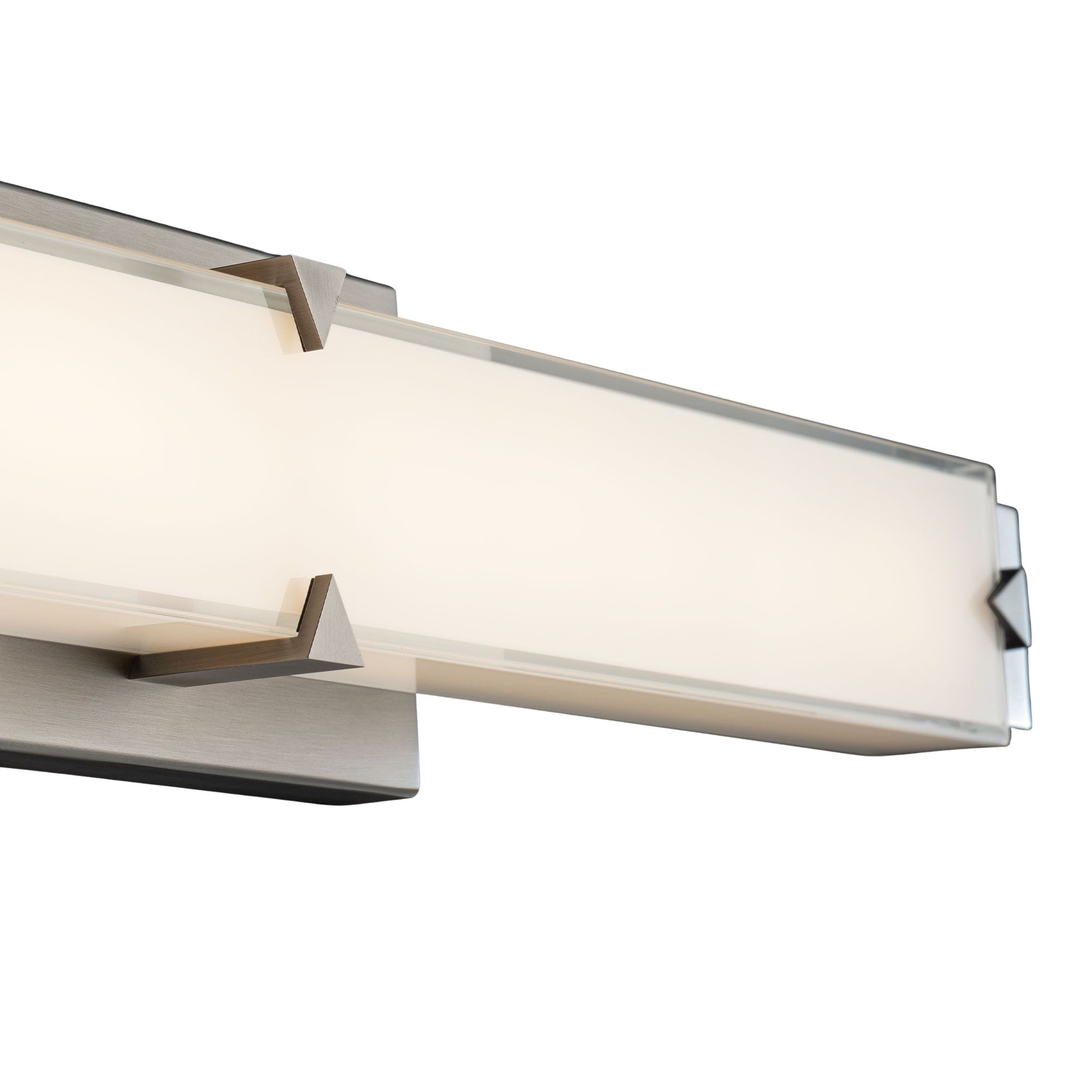 Carlisle 27" LED Wall Sconce, 2700K, Brushed Nickel Finish