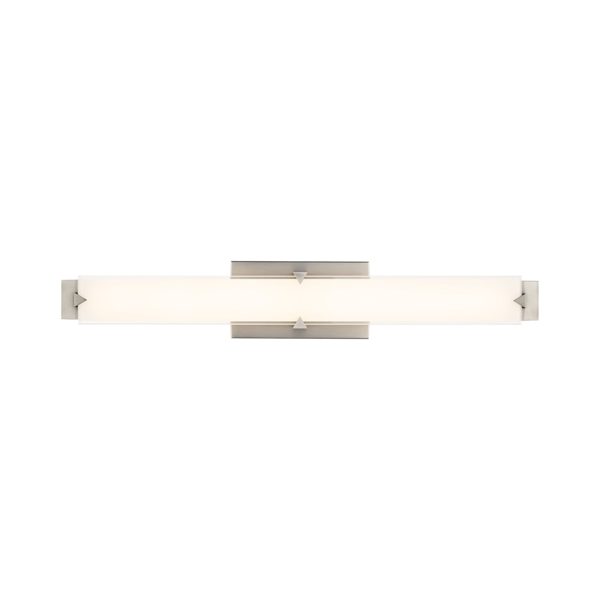 Carlisle 27" LED Wall Sconce, 3000K, Brushed Nickel Finish
