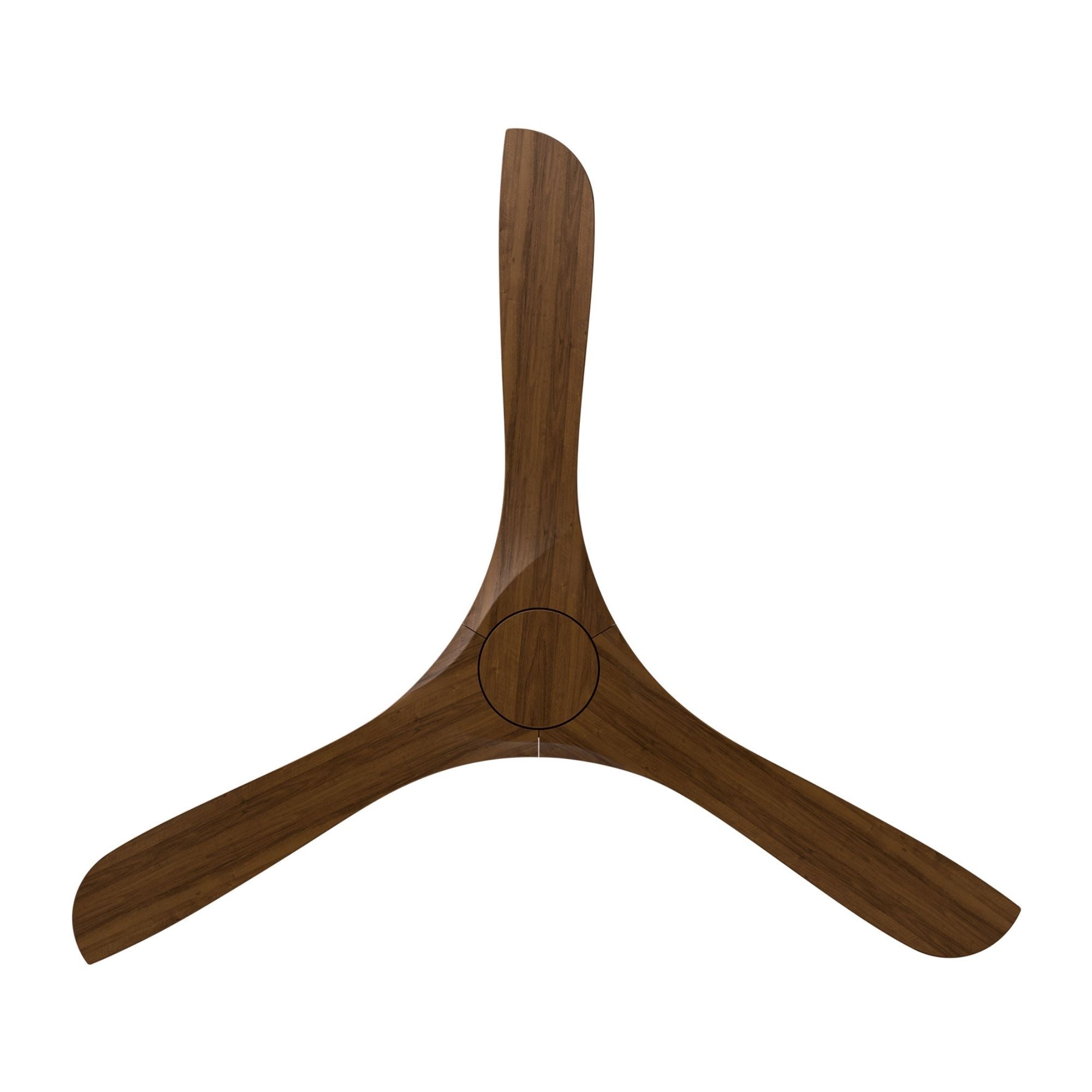 Modern Forms Carve 60" Smart Ceiling Fan, Antique Nickel with Distressed Koa Blades