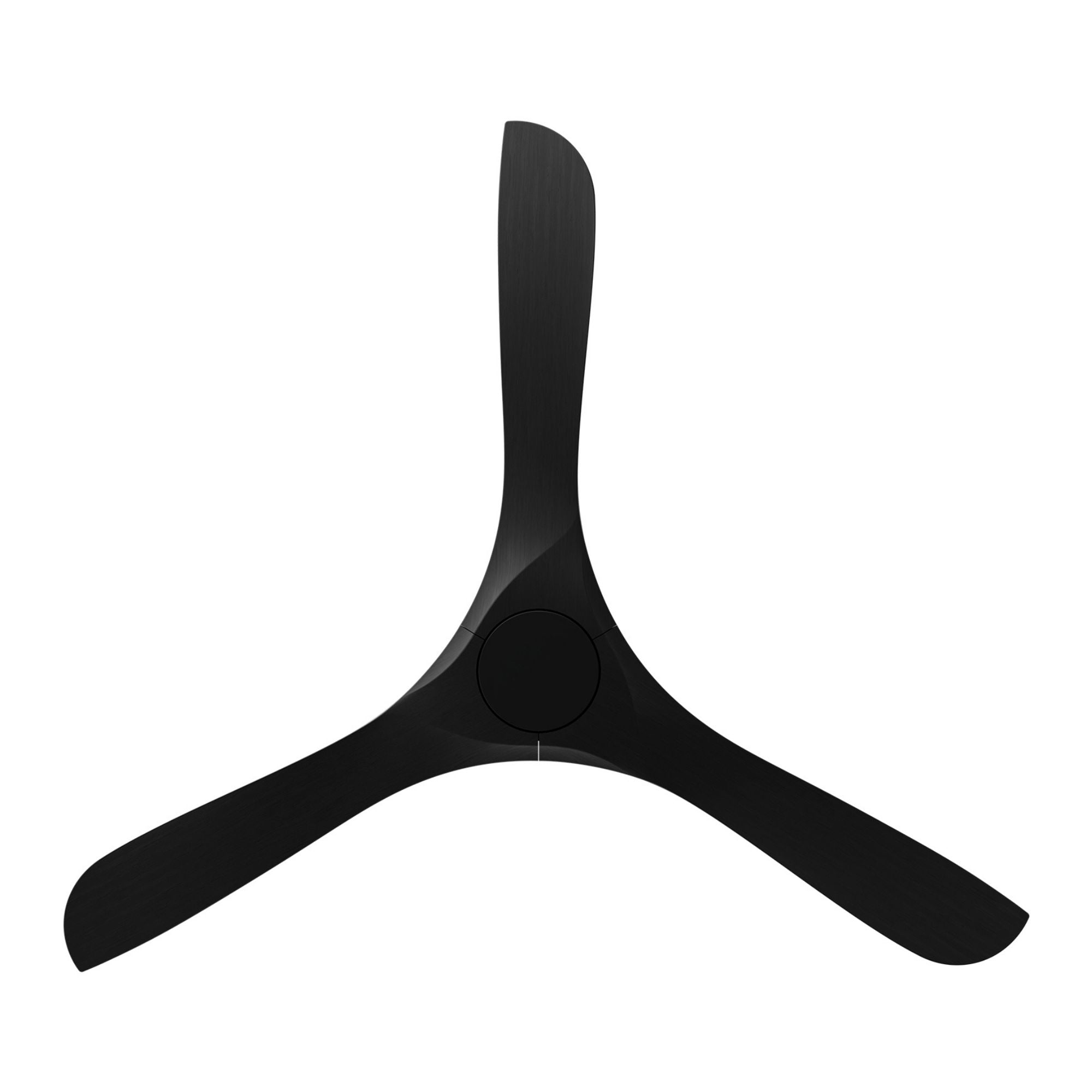 Modern Forms Carve 60" Smart Ceiling Fan, Antique Nickel with Matte Black Blades