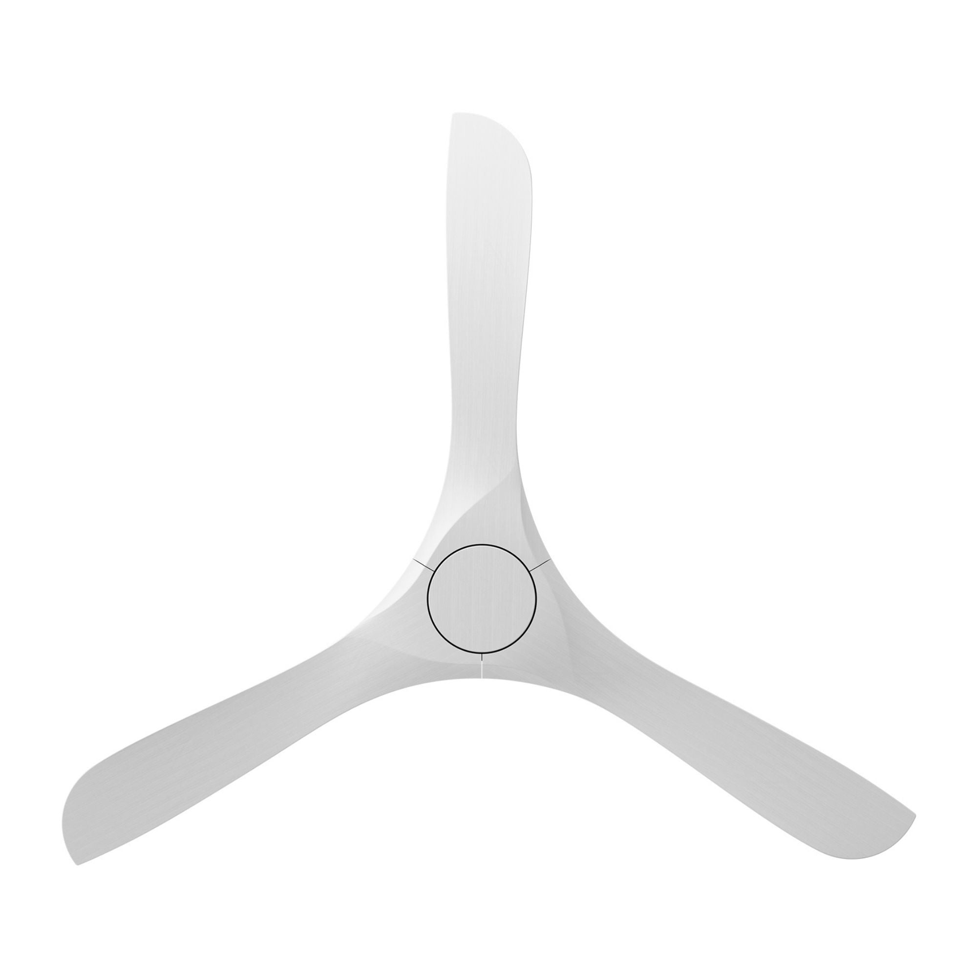 Modern Forms Carve 60" Smart Ceiling Fan, Antique Nickel with Matte White Blades
