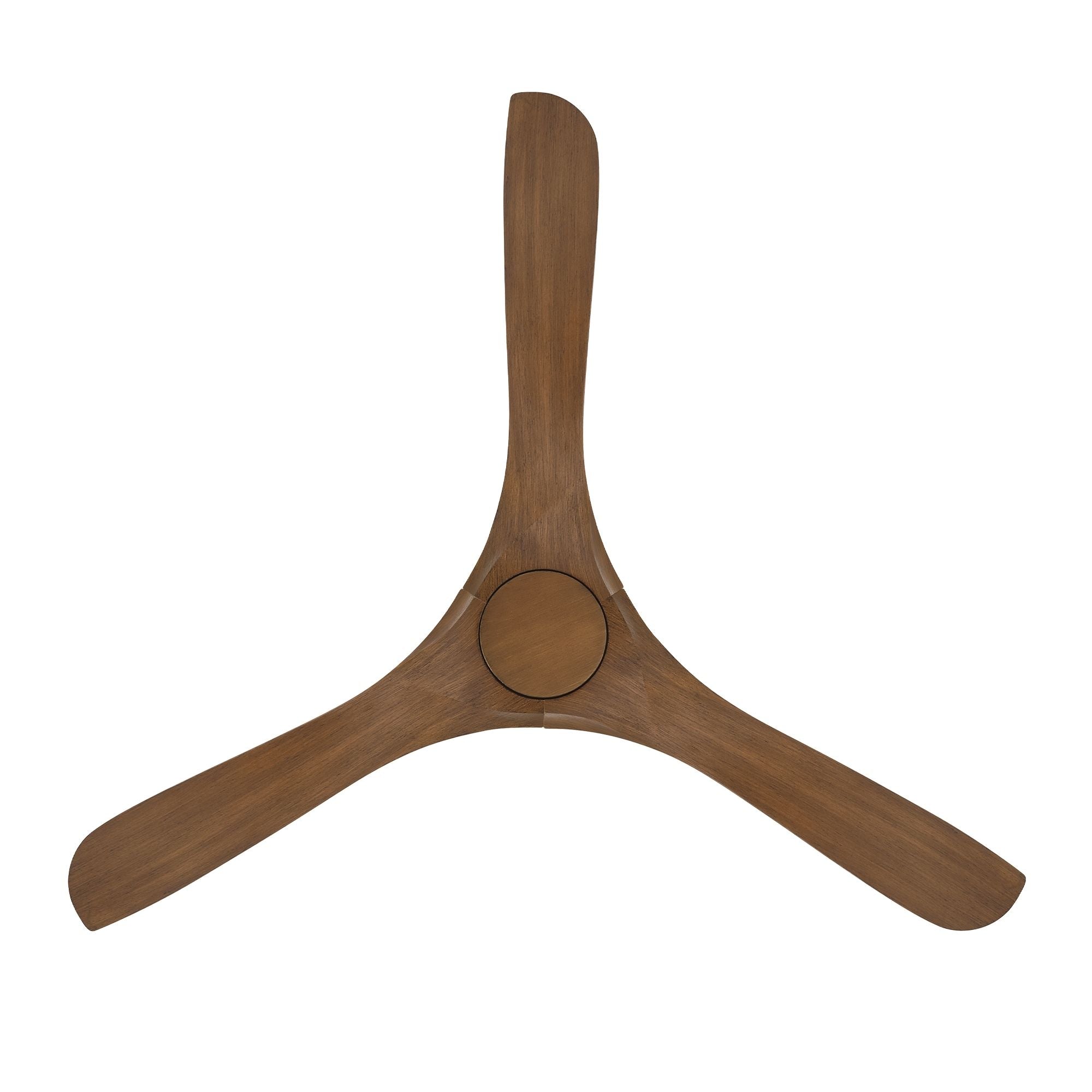 Carve 60" Smart Ceiling Fan, Bronze with Distressed Koa Blades