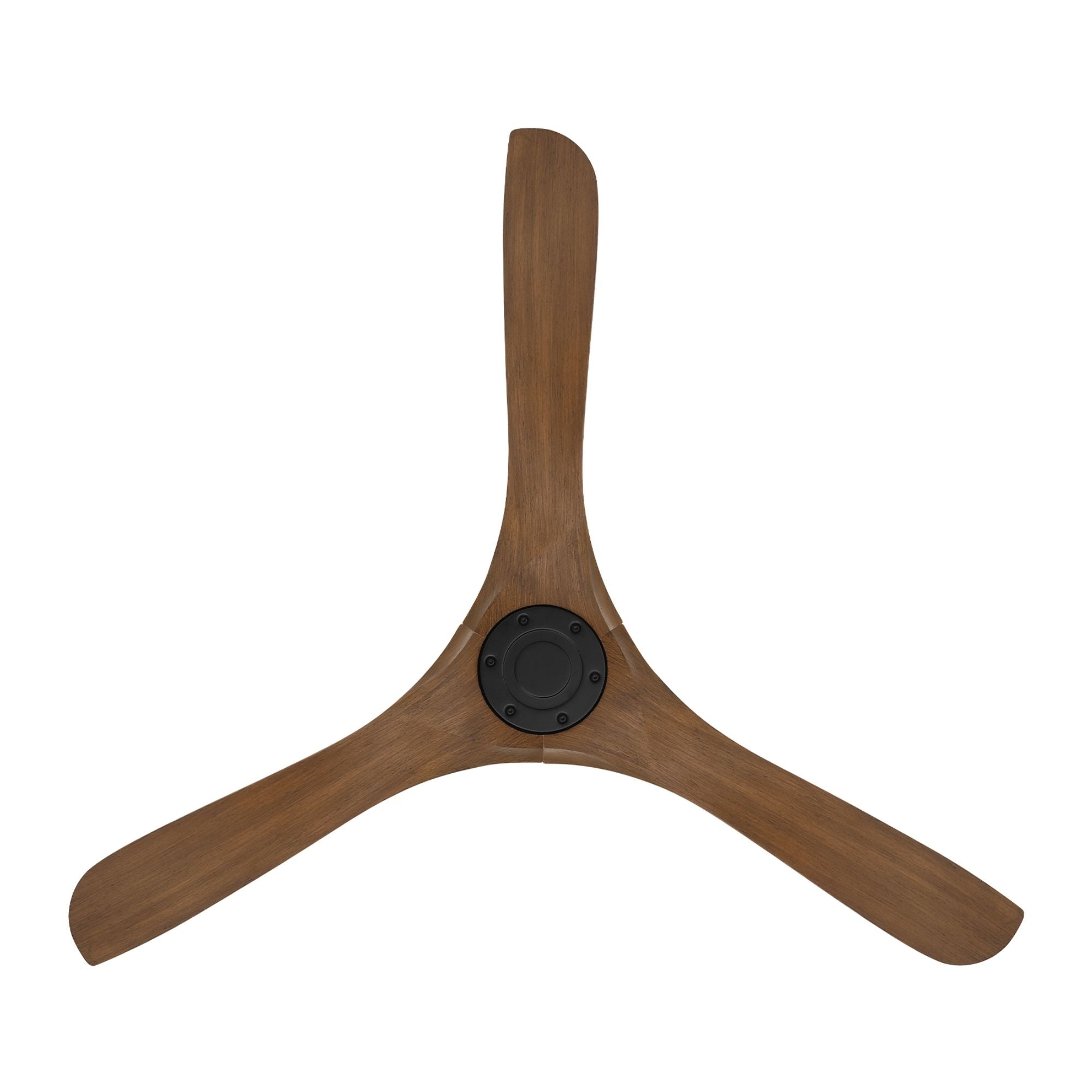 Carve 60" Smart Ceiling Fan, Bronze with Distressed Koa Blades