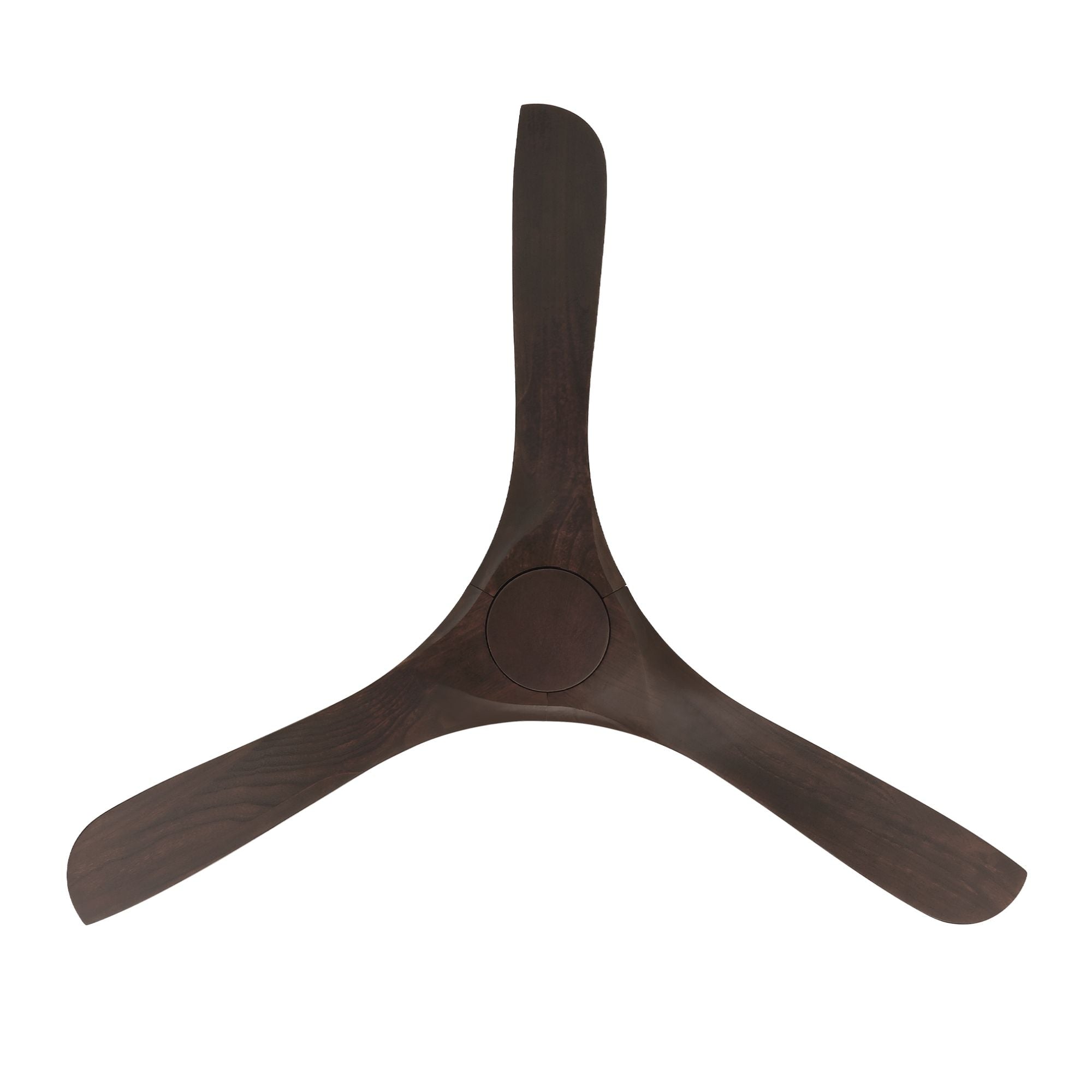 Carve 60" Smart Ceiling Fan, Bronze with Dark Walnut Blades