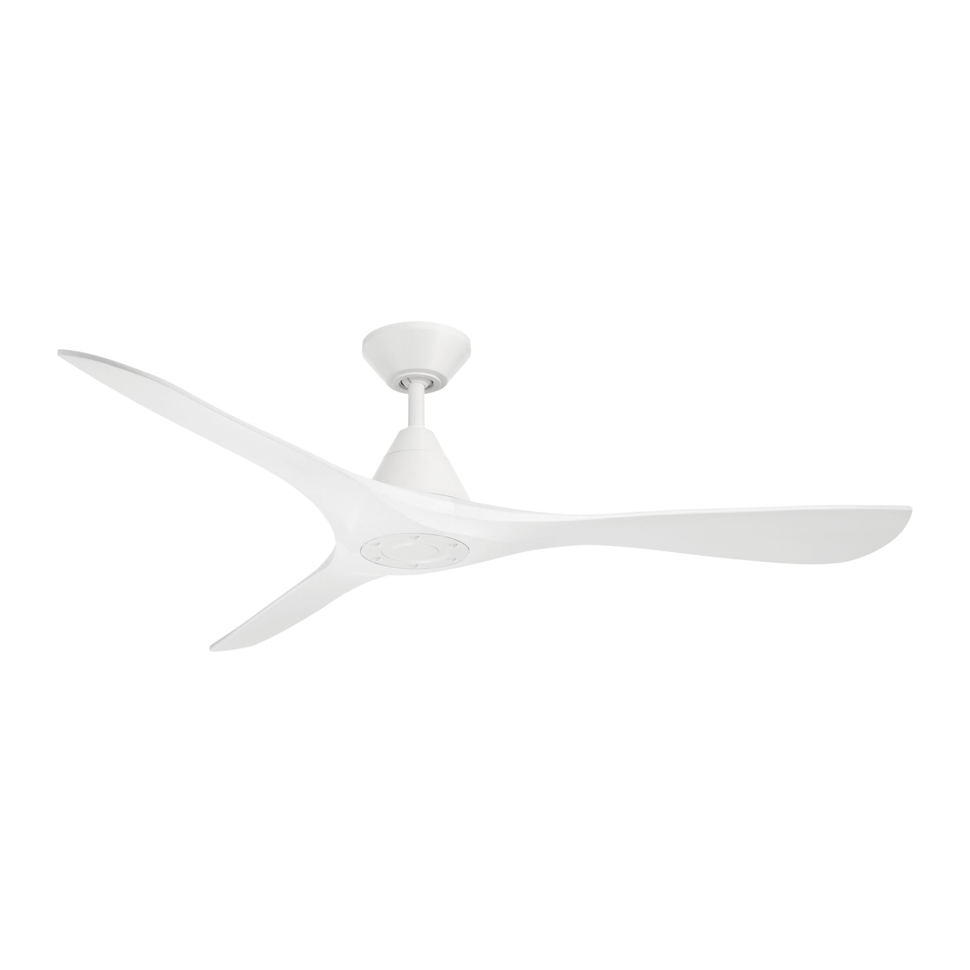 Carve 60" Smart Ceiling Fan, Matte White