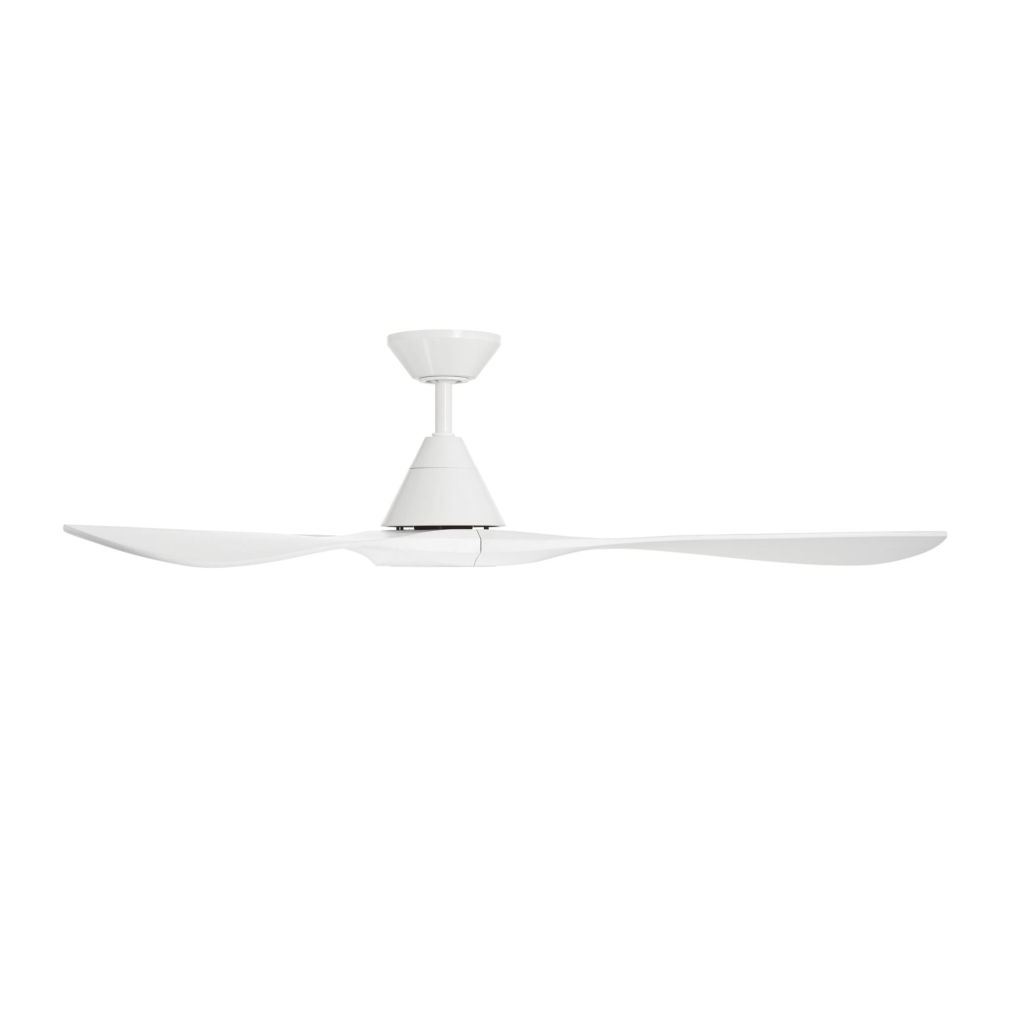Carve 60" Smart Ceiling Fan, Matte White