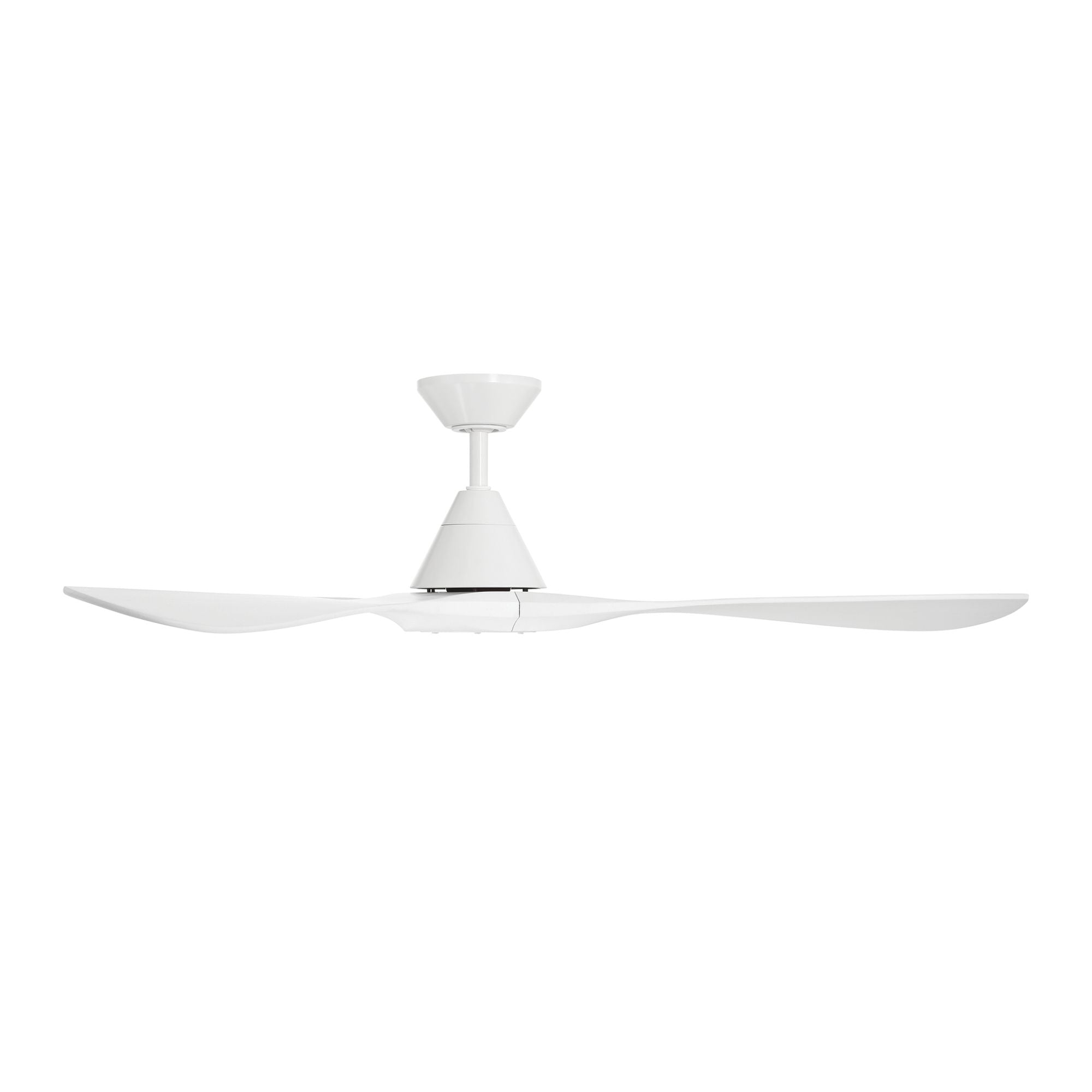 Carve 60" Smart Ceiling Fan, Matte White