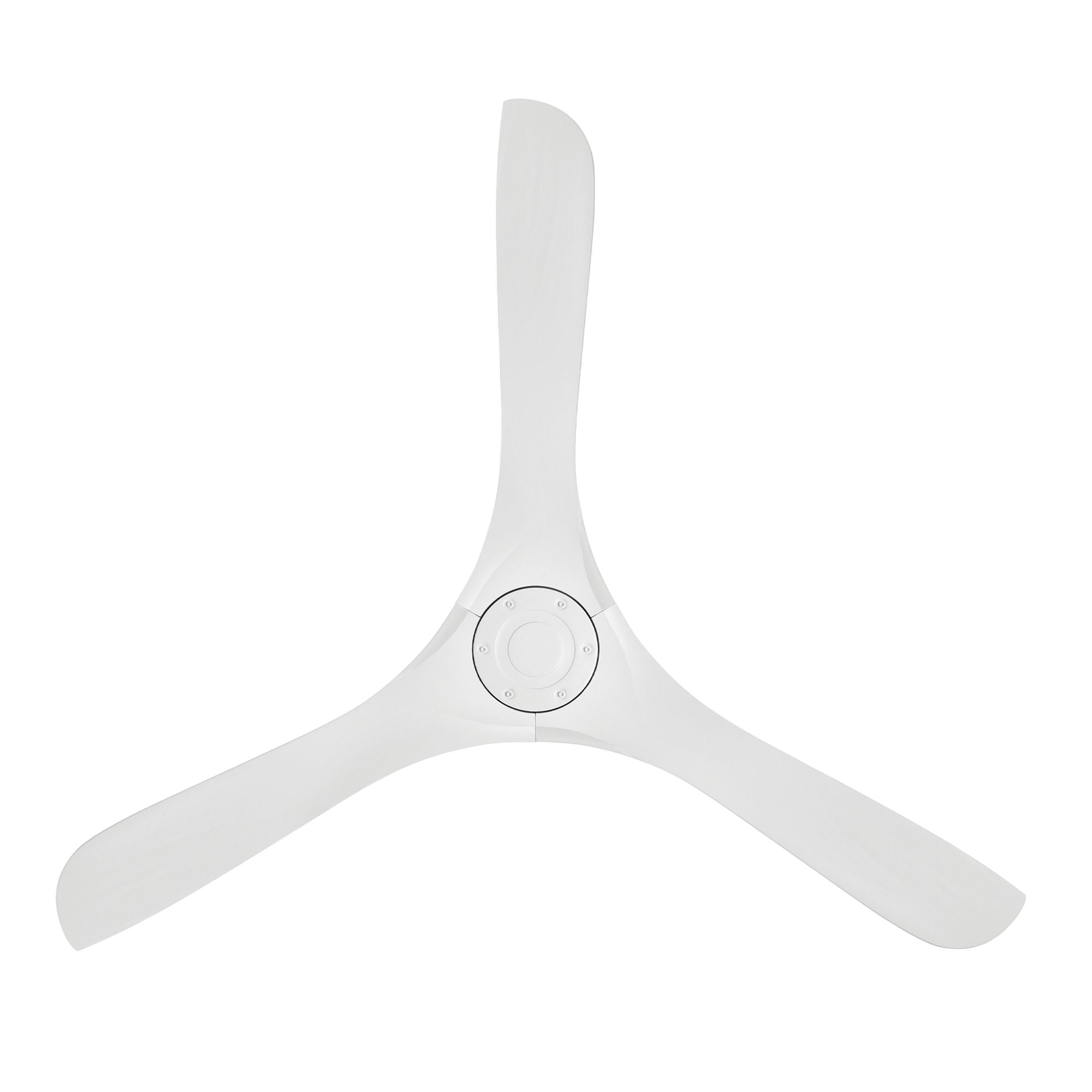 Carve 60" Smart Ceiling Fan, Matte White