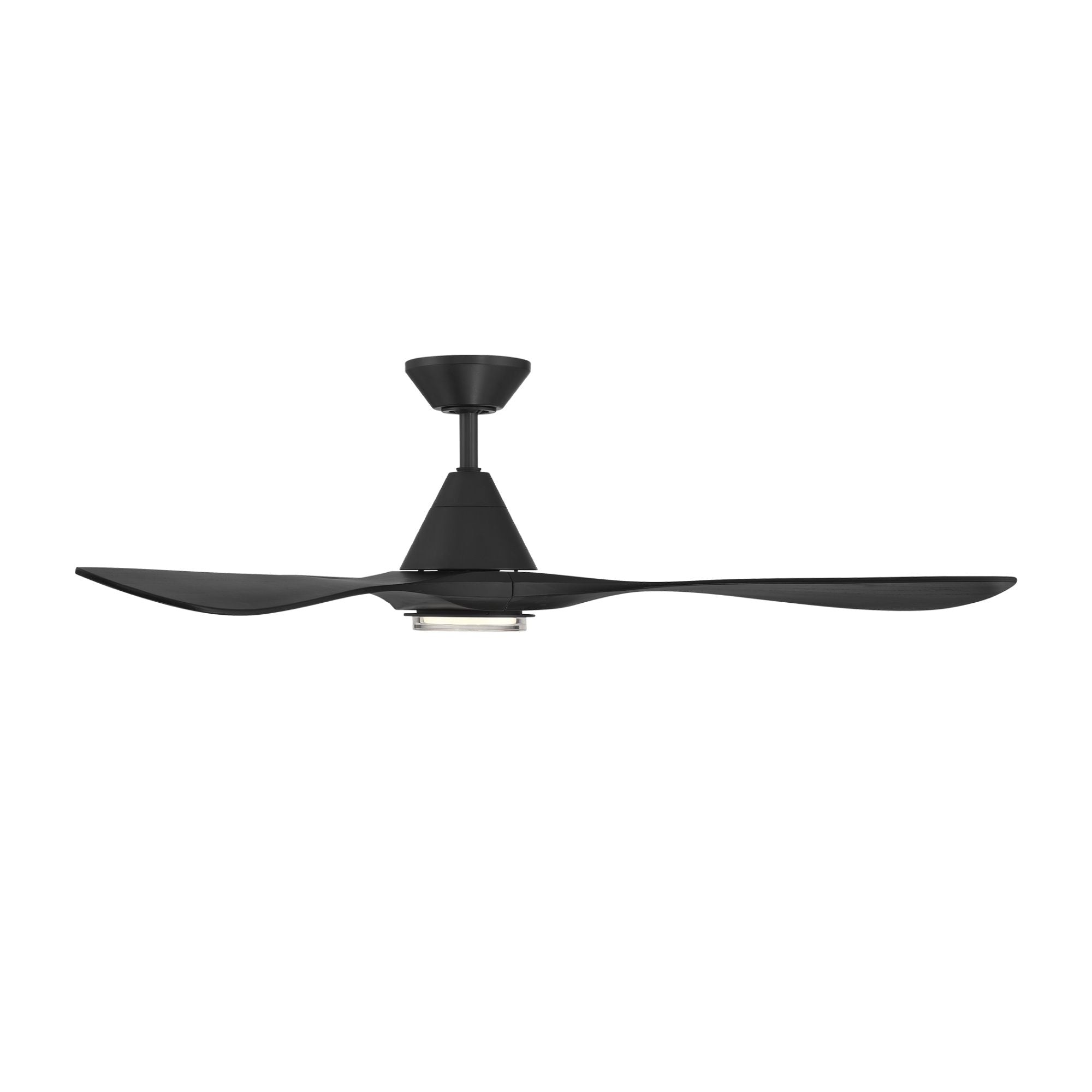 Carve 60" LED Smart Ceiling Fan, Matte Black