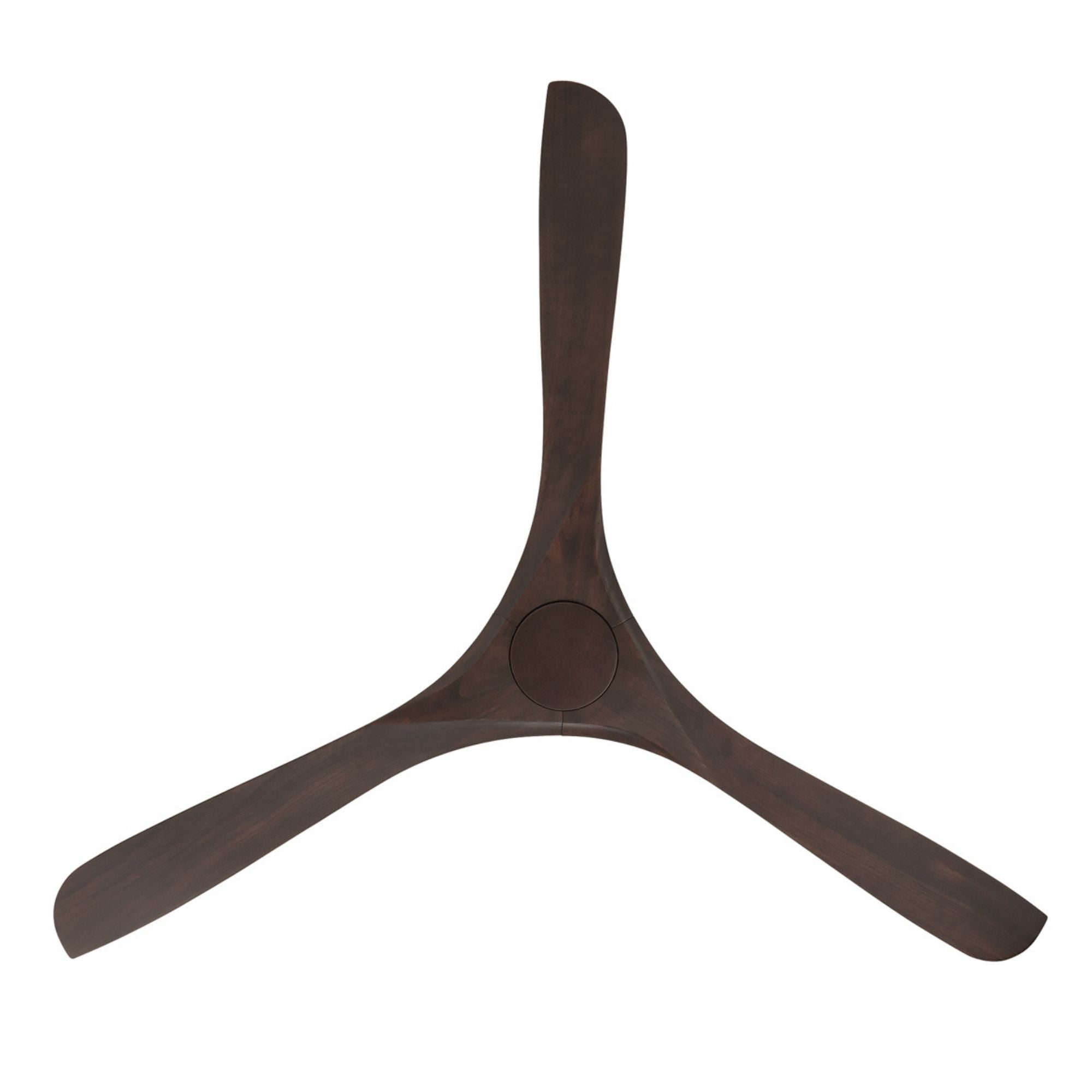 Carve 72" Smart Ceiling Fan, Bronze with Dark Walnut Blades