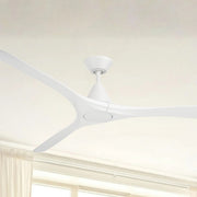 Carve 72" Smart Ceiling Fan, Matte White