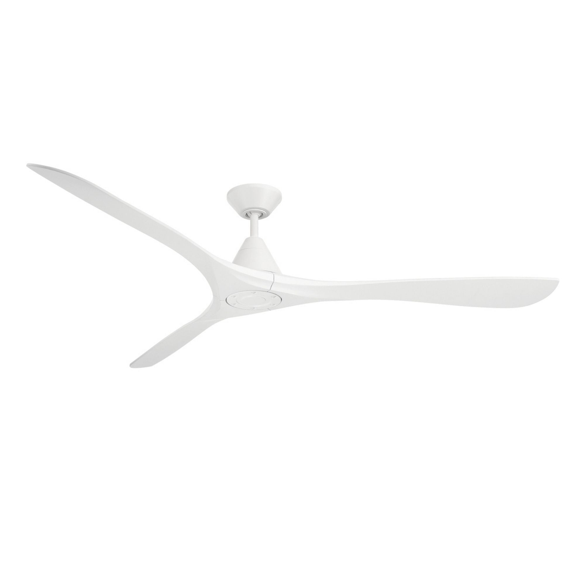 Carve 72" Smart Ceiling Fan, Matte White