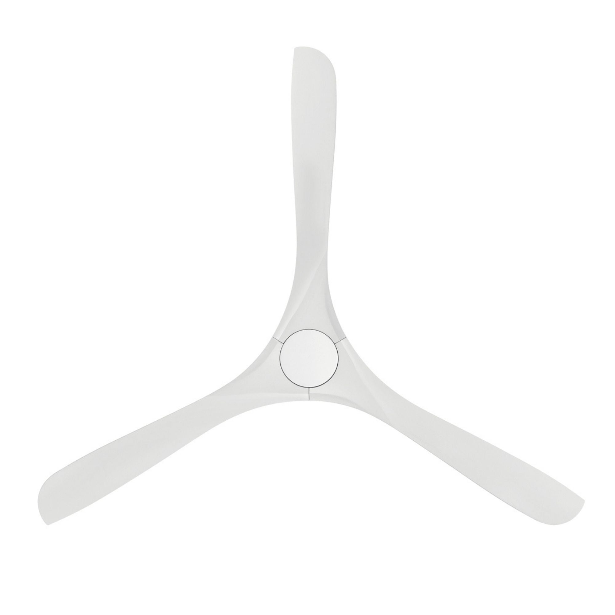Carve 72" Smart Ceiling Fan, Matte White