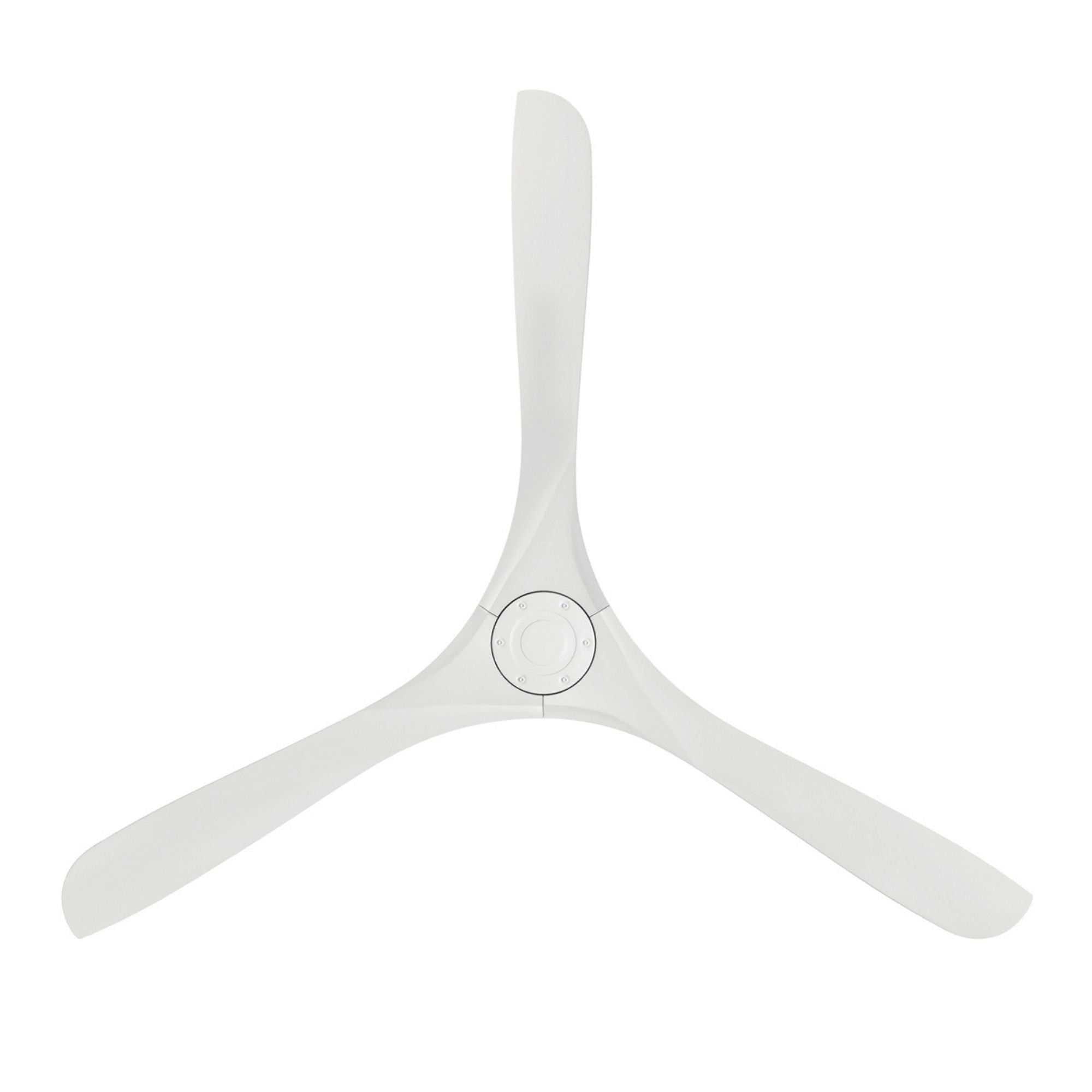 Carve 72" Smart Ceiling Fan, Matte White