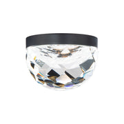 Cascade 6" LED Flush Mount, Black Finish