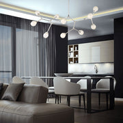 Modern Forms - Catalyst 51" LED Linear Pendant, Polished Nickel Finish | Bees Lighting