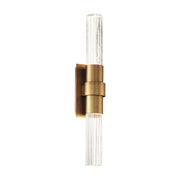 Ceres 18" LED Wall Light, Aged Brass Finish - Bees Lighting