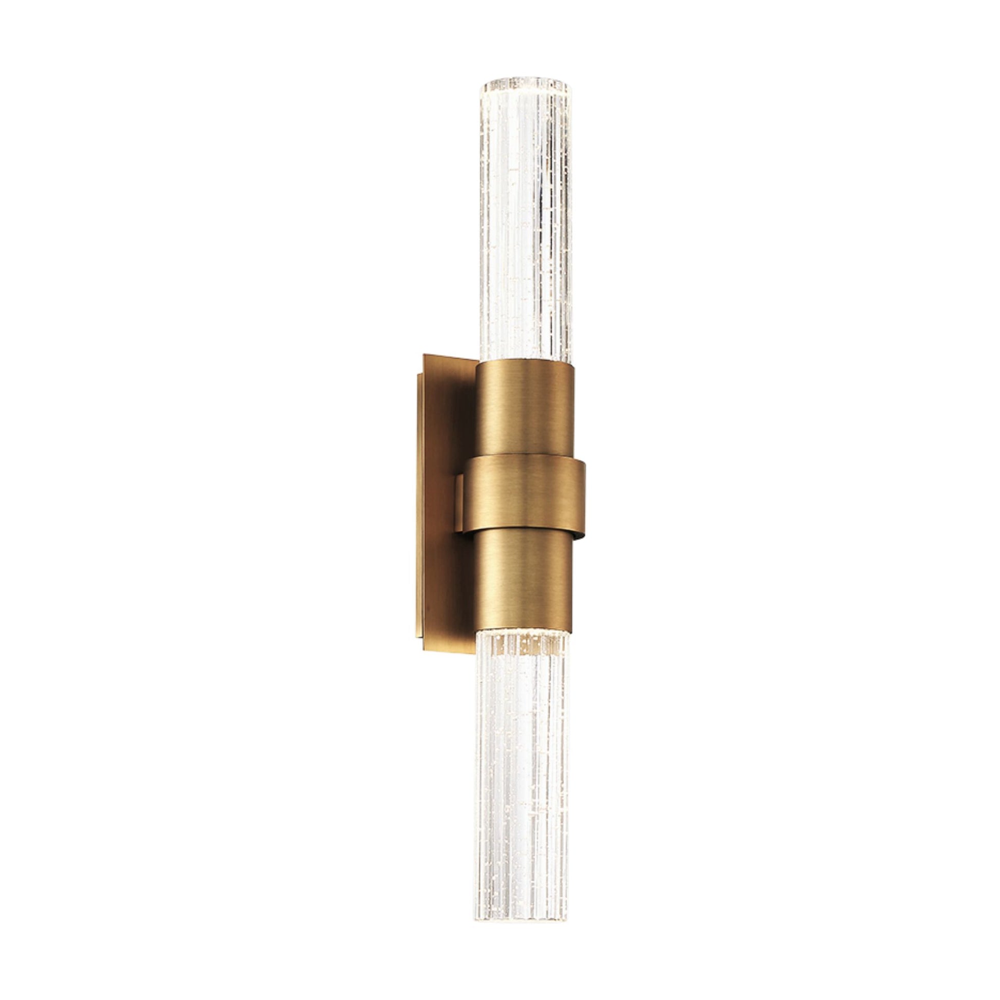 Ceres 18" LED Wall Light, Aged Brass Finish - Bees Lighting