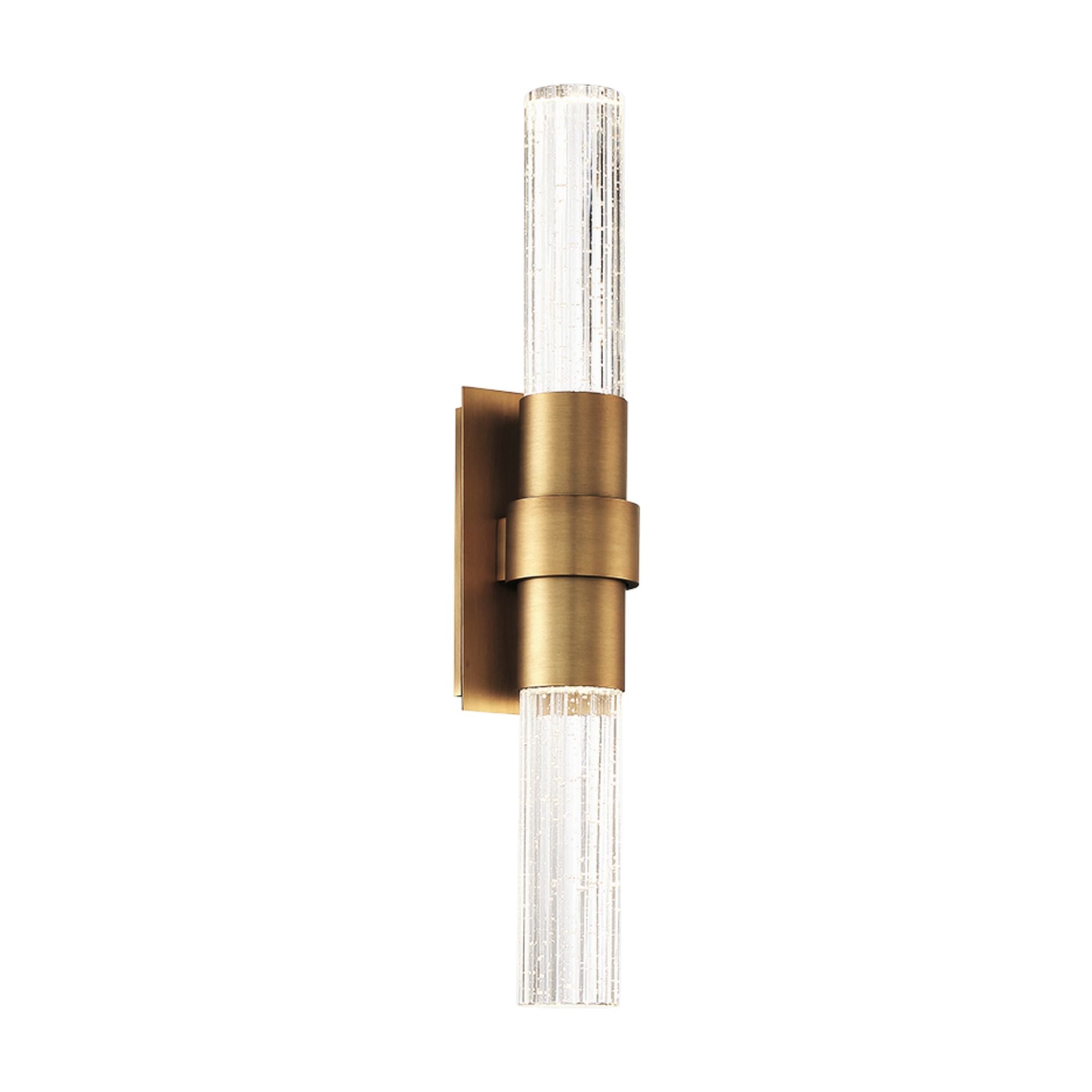 Ceres 18" LED Wall Light, Aged Brass Finish - Bees Lighting