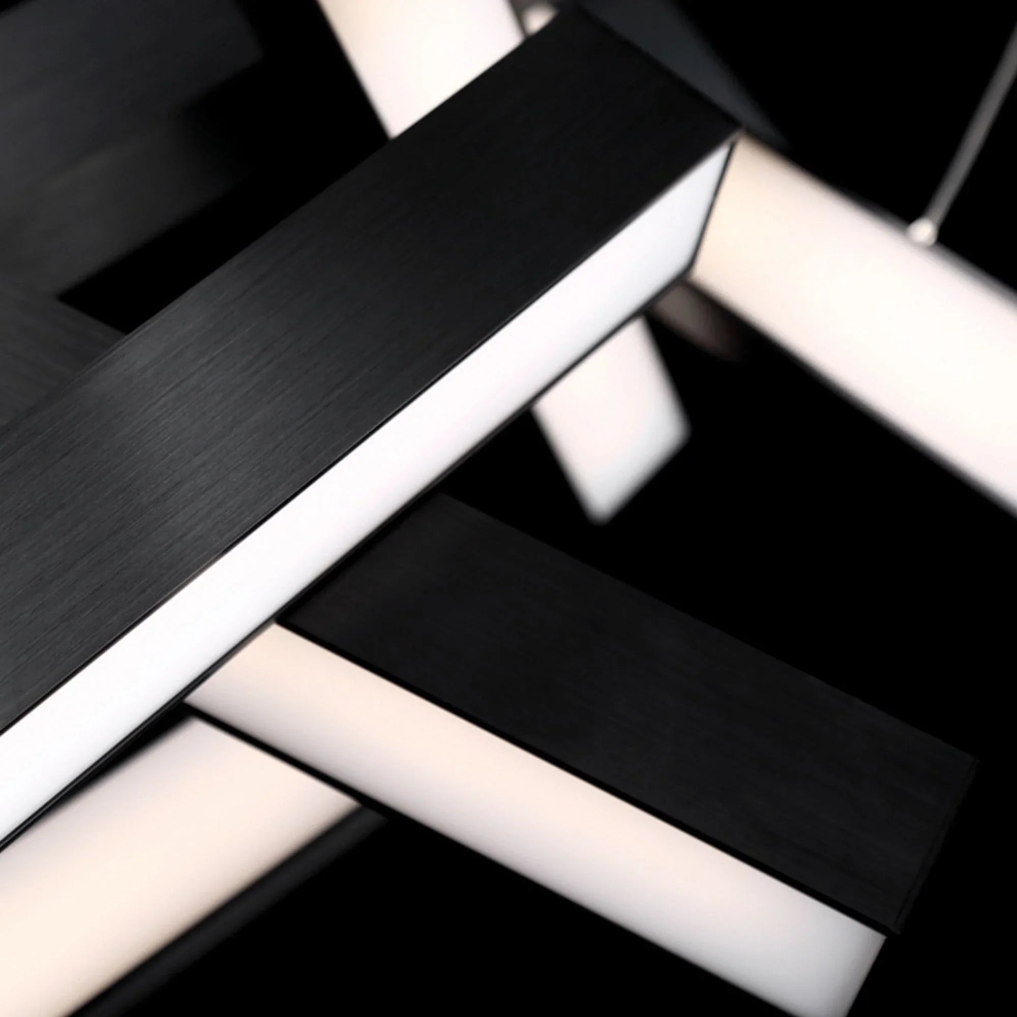 Modern Forms - Chaos 75" LED Chandelier, Black Finish | Bees Lighting