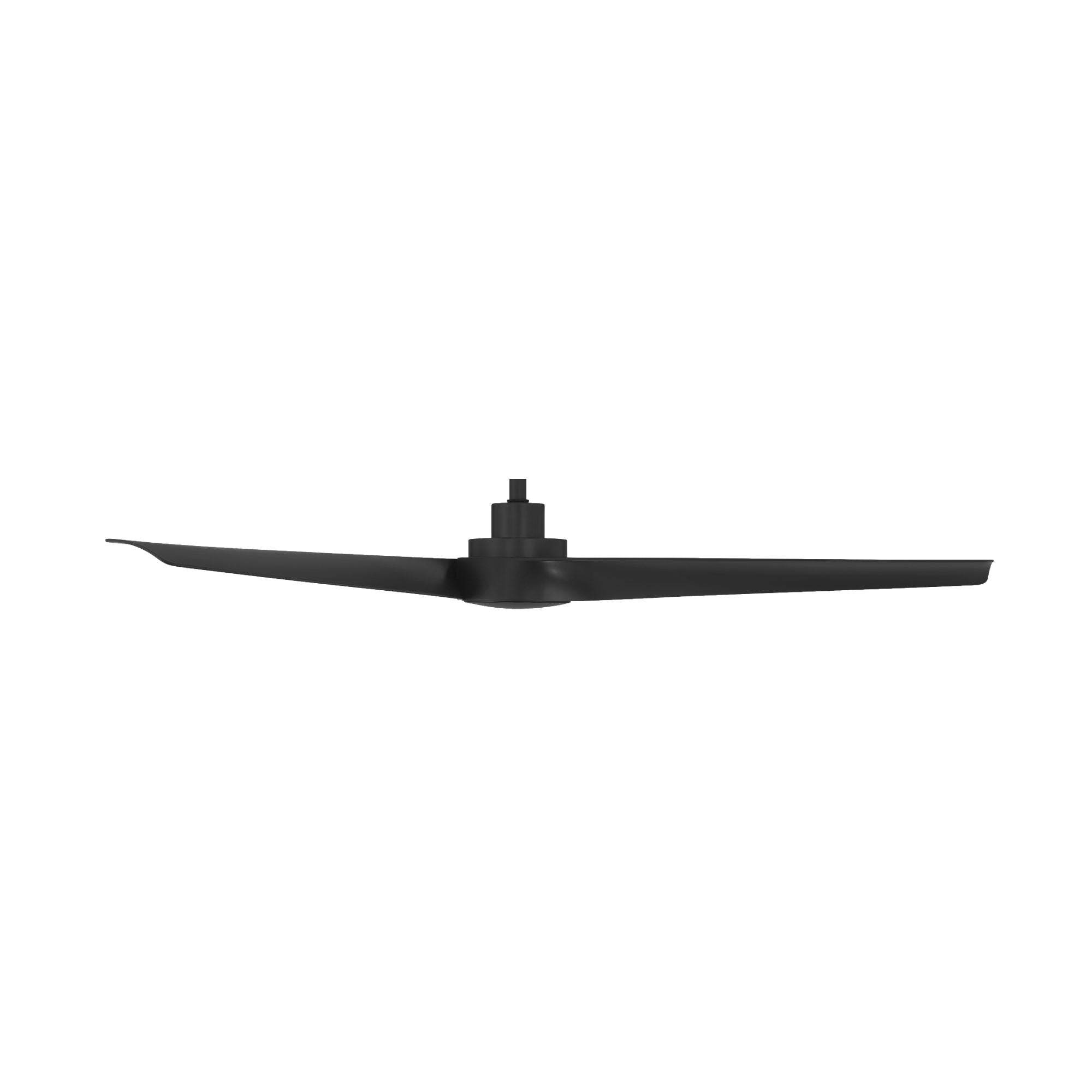 Modern Forms Chill 54" Outdoor Ceiling Fan with LED Light DC Motor, Matte Black