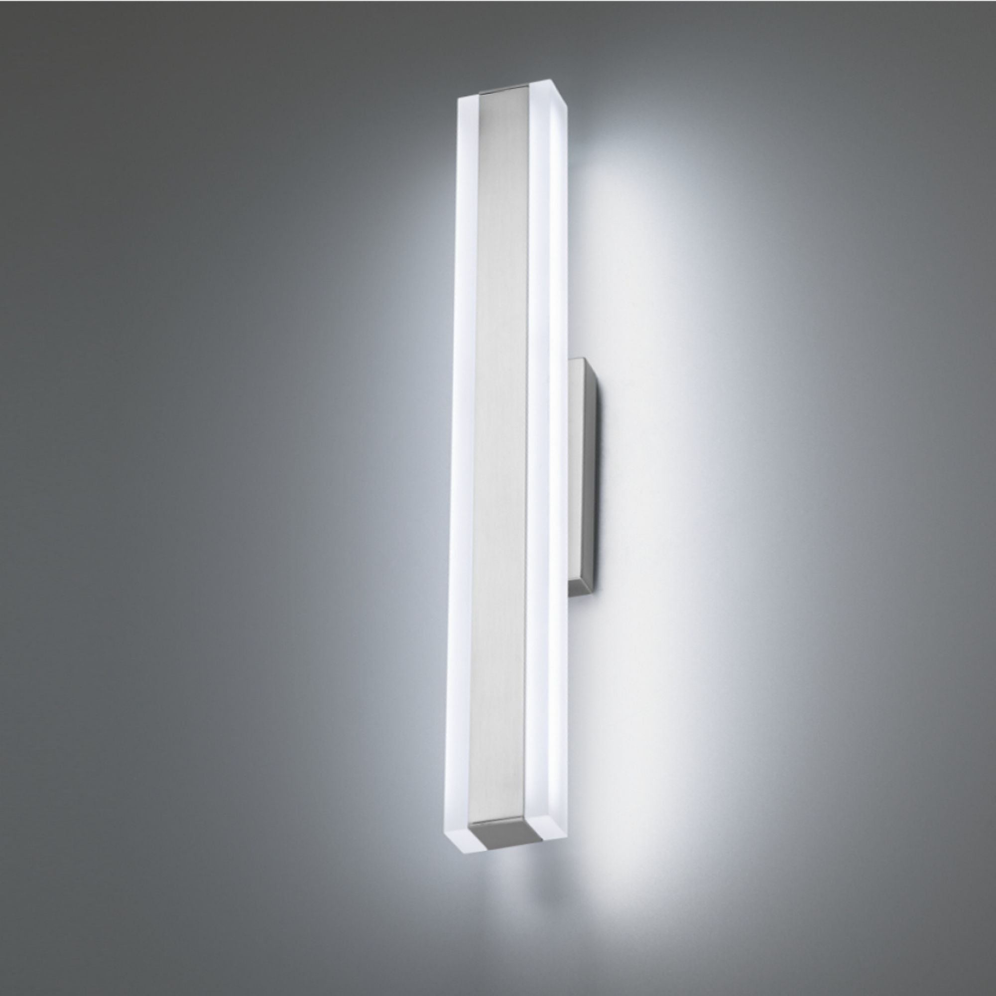 Cinch 19" LED Bath & Vanity Light, 2700K, Brushed Nickel Finish