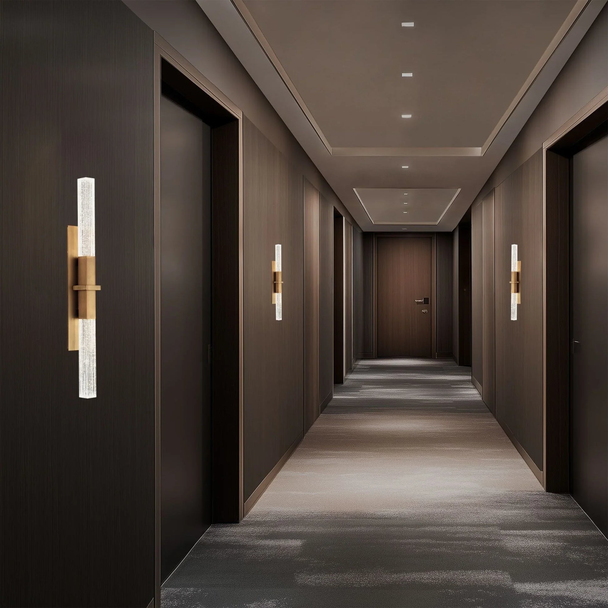 Modern Forms - Cinema 35" LED Bath Light, Aged Brass Finish | Bees Lighting