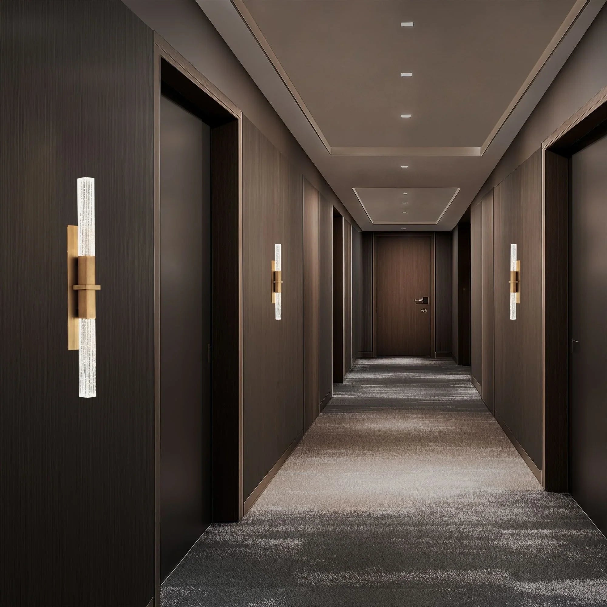 Modern Forms - Cinema 35" LED Bath Light, Aged Brass Finish | Bees Lighting