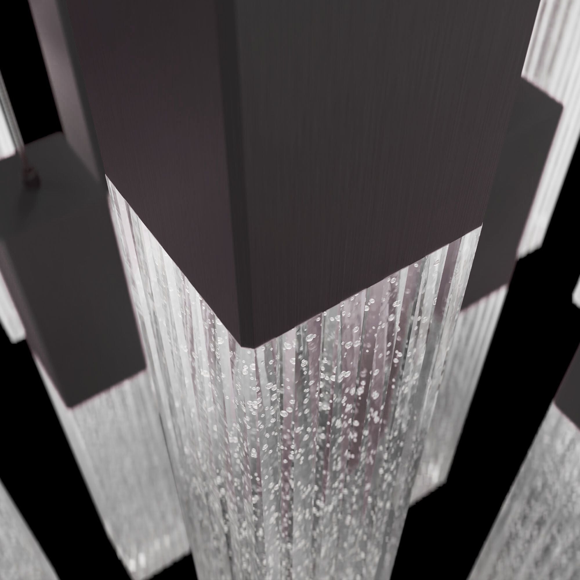 Cinema 12" 3 Lights LED Pendant Light, Selectable CCT, Black Finish