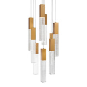 Modern Forms - Cinema 17" 9 Lights LED Pendant Light, Selectable CCT | Bees Lighting