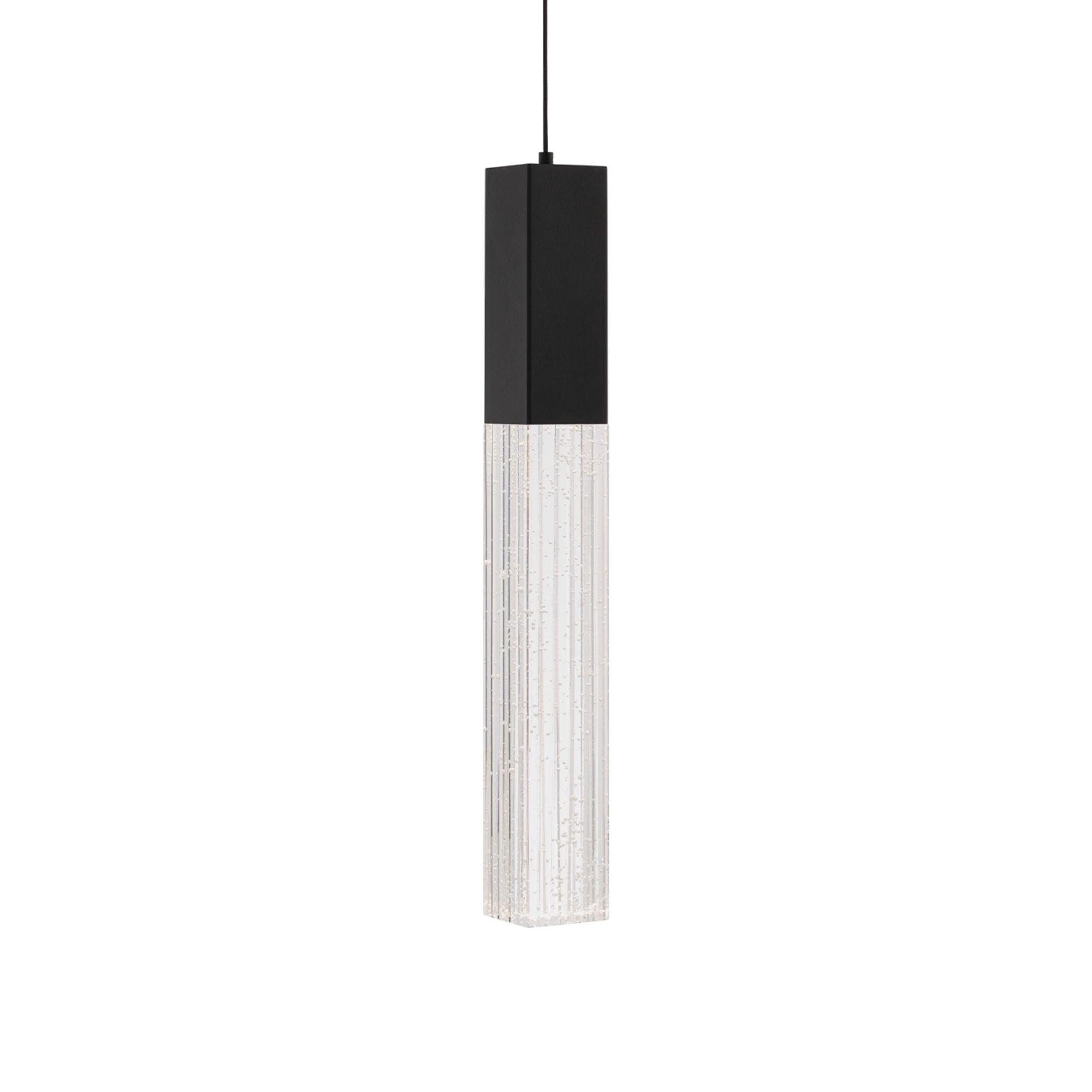 Cinema 16" LED Pendant Light, Selectable CCT, Black Finish