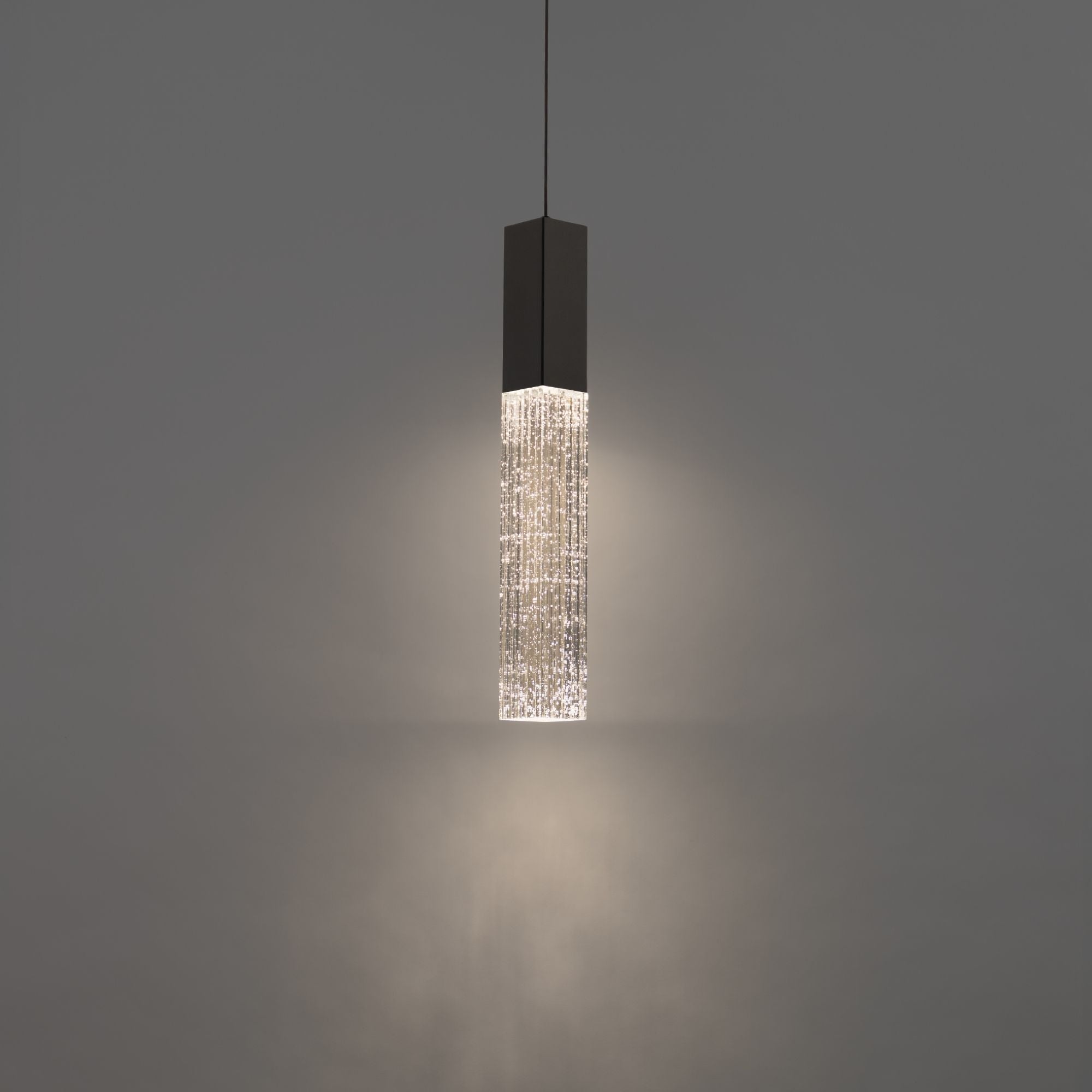 Cinema 16" LED Pendant Light, Selectable CCT, Black Finish