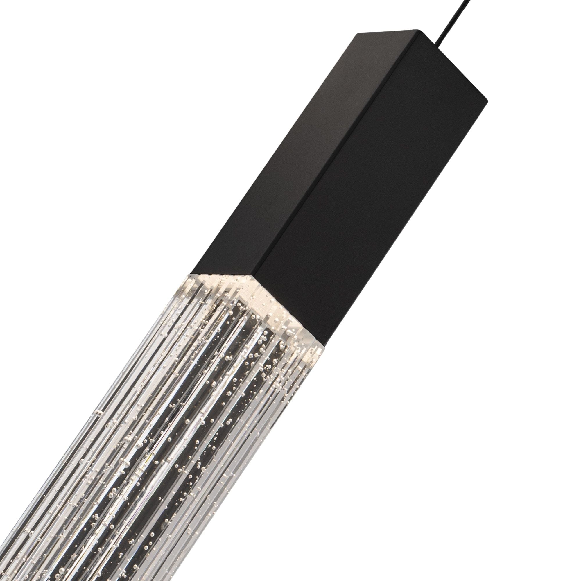 Cinema 16" LED Pendant Light, Selectable CCT, Black Finish