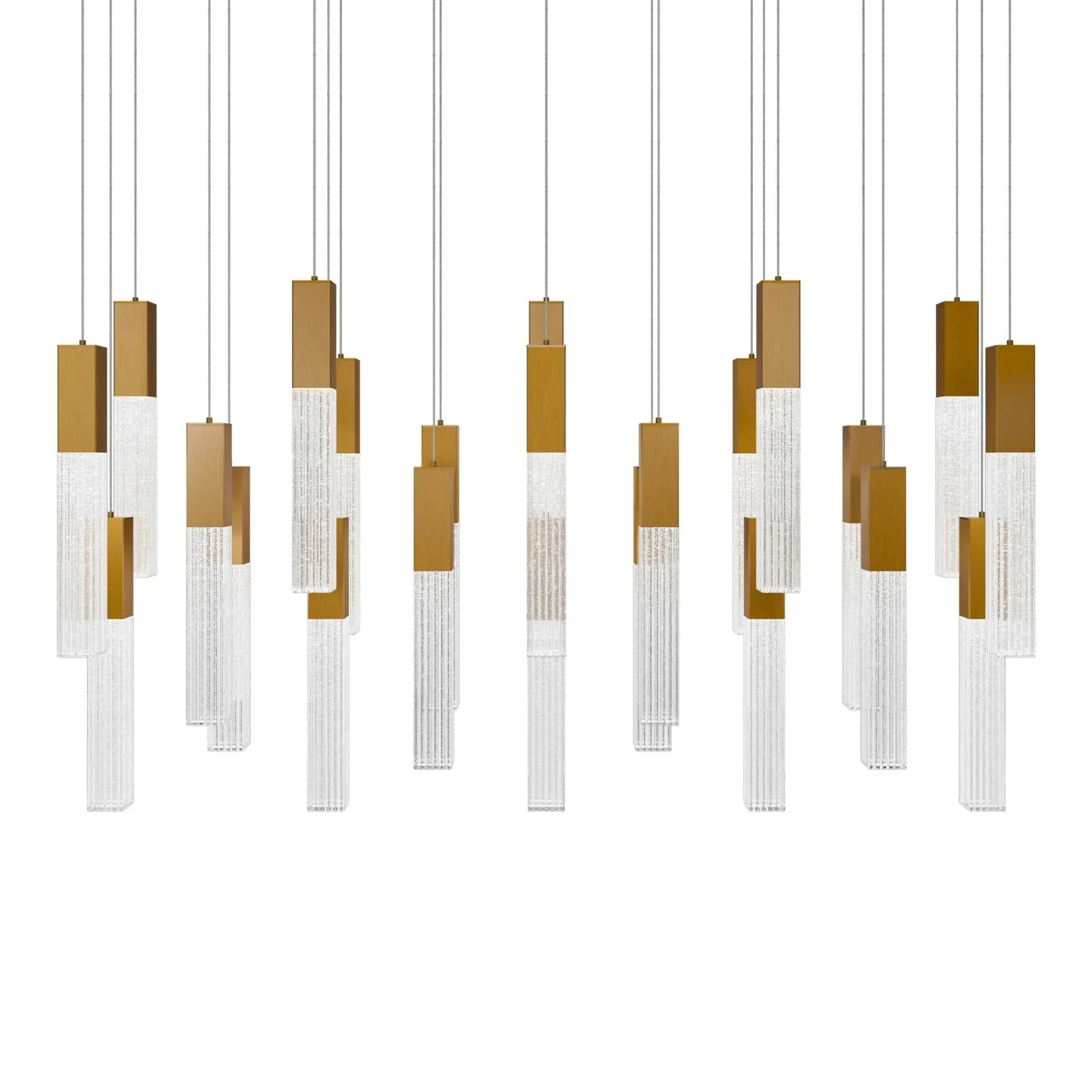 Modern Forms - Cinema 54" 23 Lights LED Pendant Light, Selectable CCT | Bees Lighting