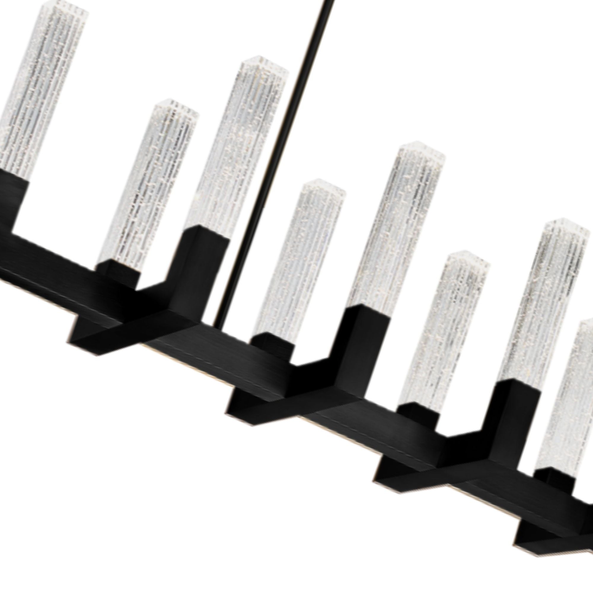 Cinema 54" LED Linear Pendant, Black Finish