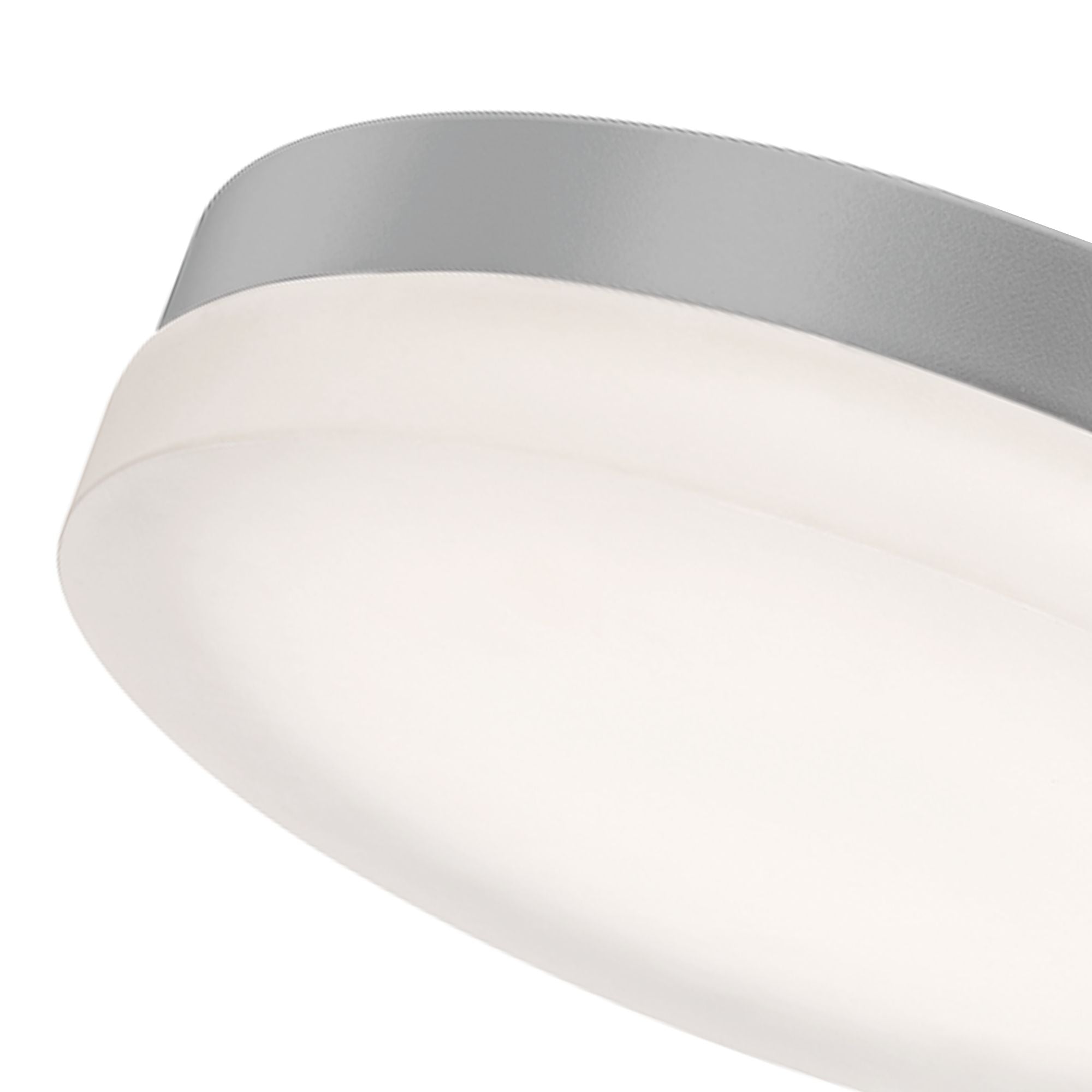 Circa 15" LED Flush Mount, Titanium Finish